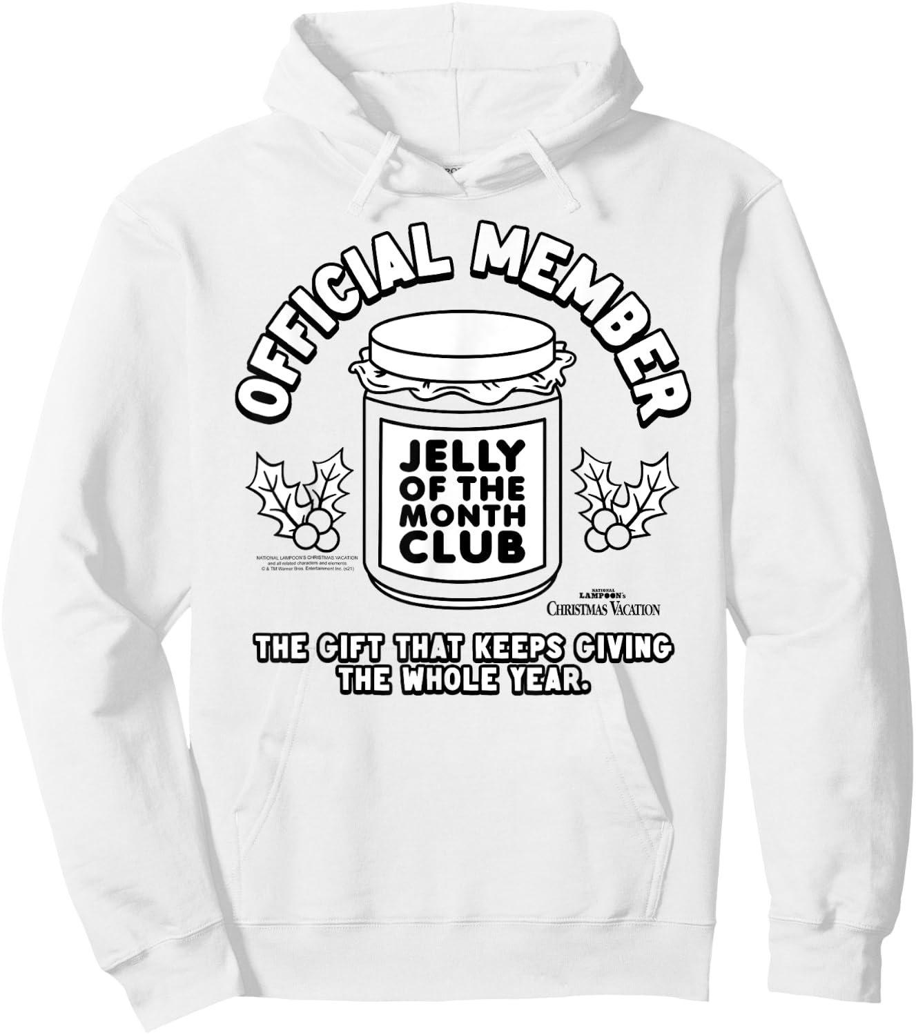 Christmas Vacation Jelly of The Month Club Member Movie Hoodie - Hoodie | White