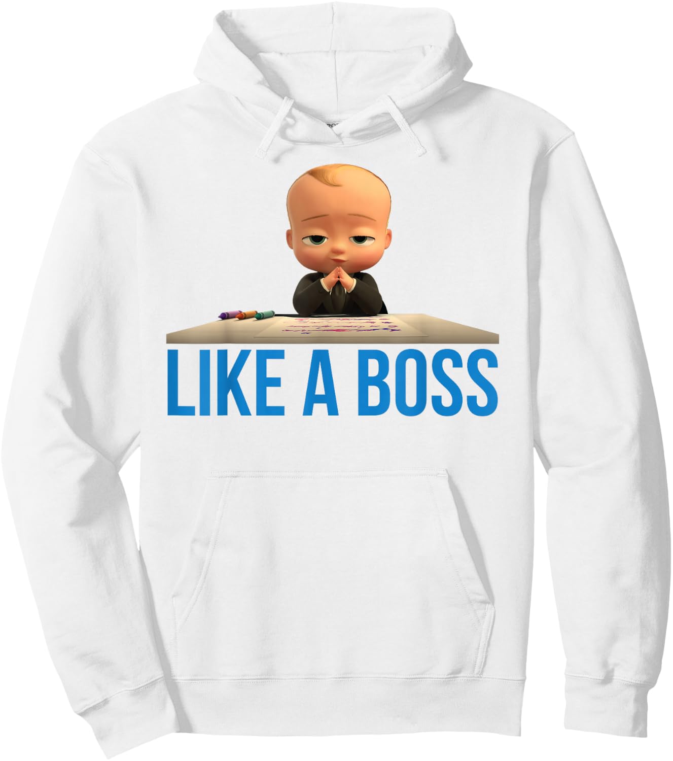 The Boss Baby Like A Boss Hoodie - Hoodie | White
