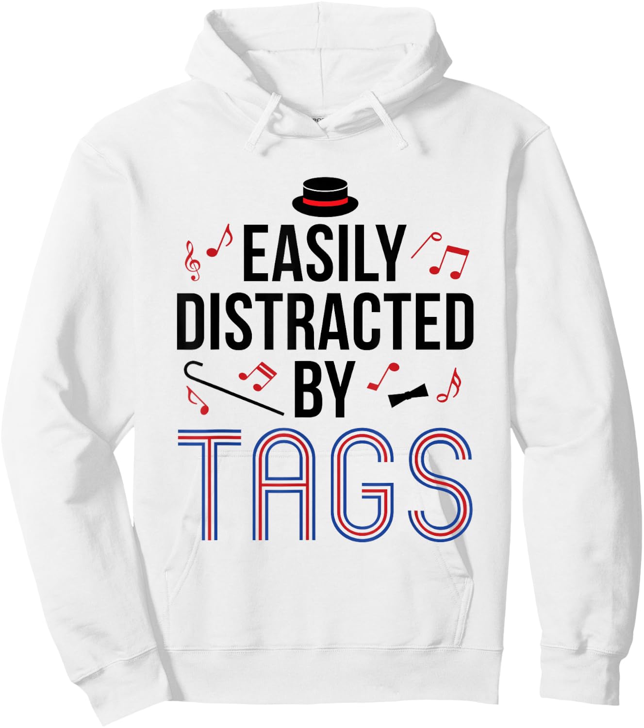 Barbershop Quartet Harmony Music Funny Tag Singing Hoodie - Hoodie | White