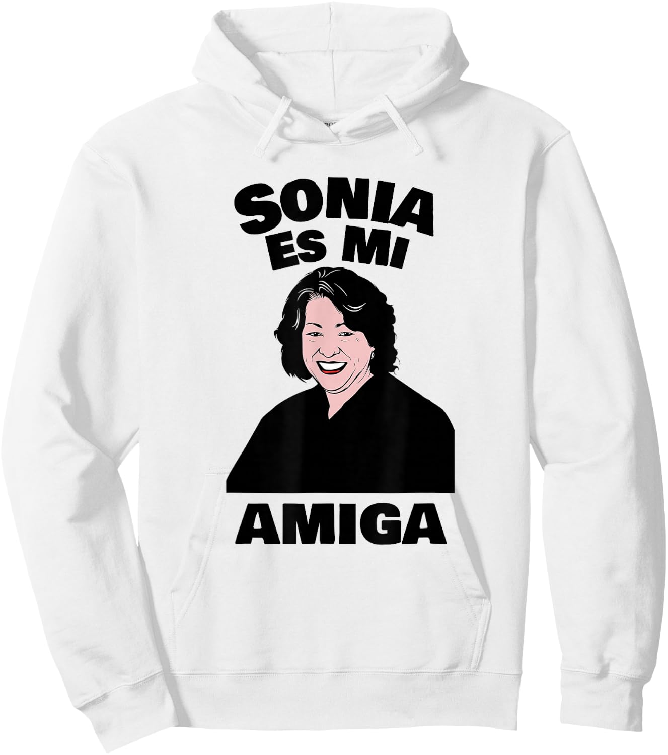 Sonia Sotomayor Funny Latina Law Student Attorney Hoodie - Hoodie | White