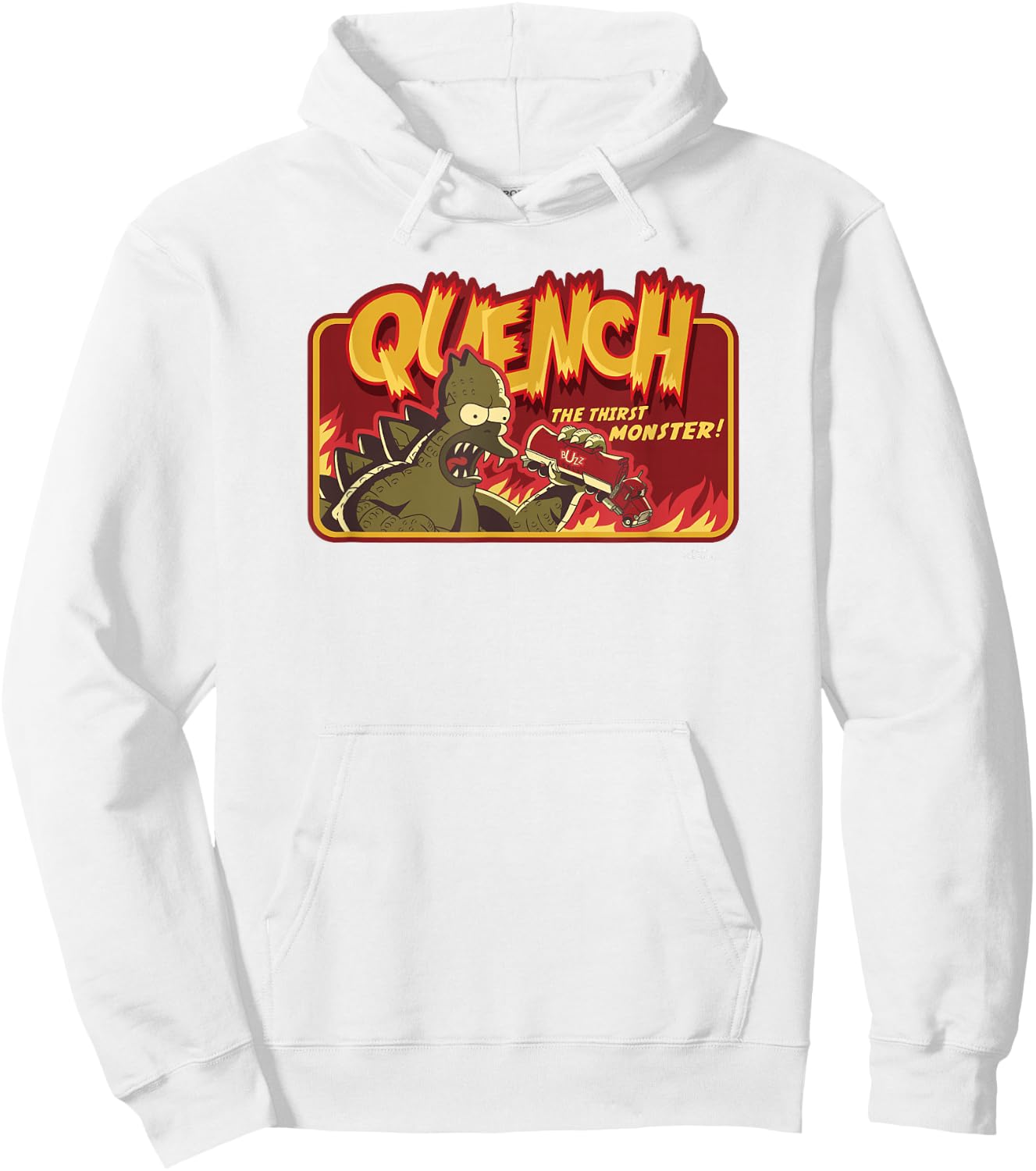 The Simpsons: Treehouse of Horror Halloween Quench Monster! Hoodie - Hoodie | White