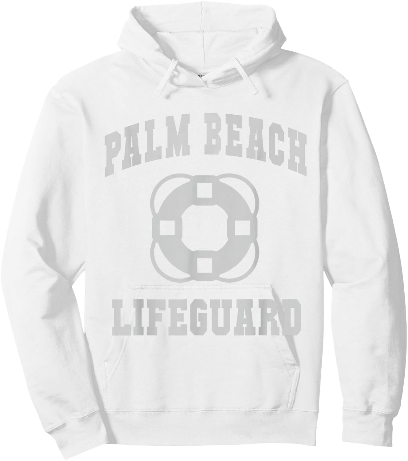 Funny PALM BEACH LIFEGUARDS Family Cruise Girls Trip Guy Hoodie - Hoodie | White