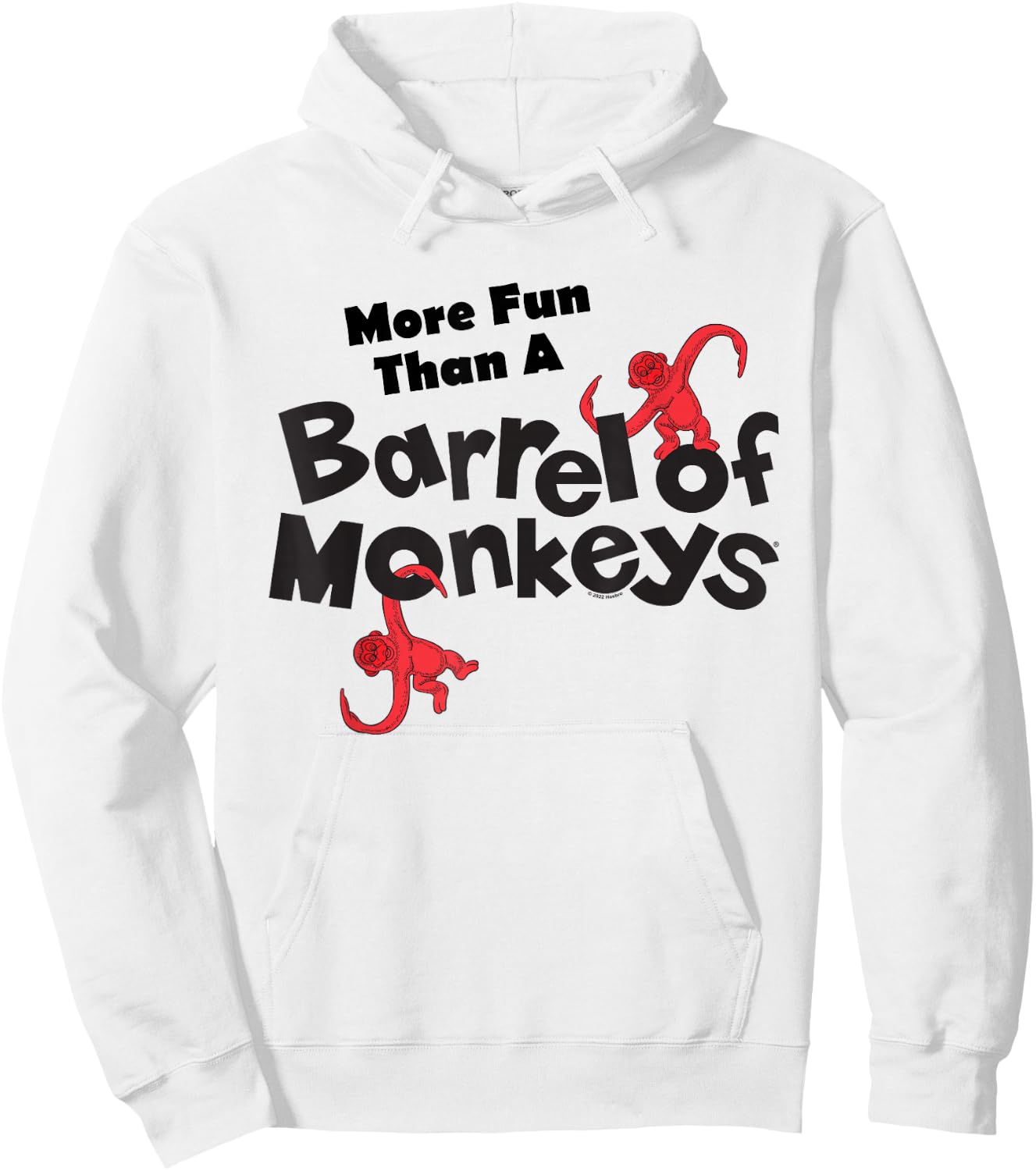 Barrel of Monkeys Dancing Monkeys Hoodie - Hoodie | White