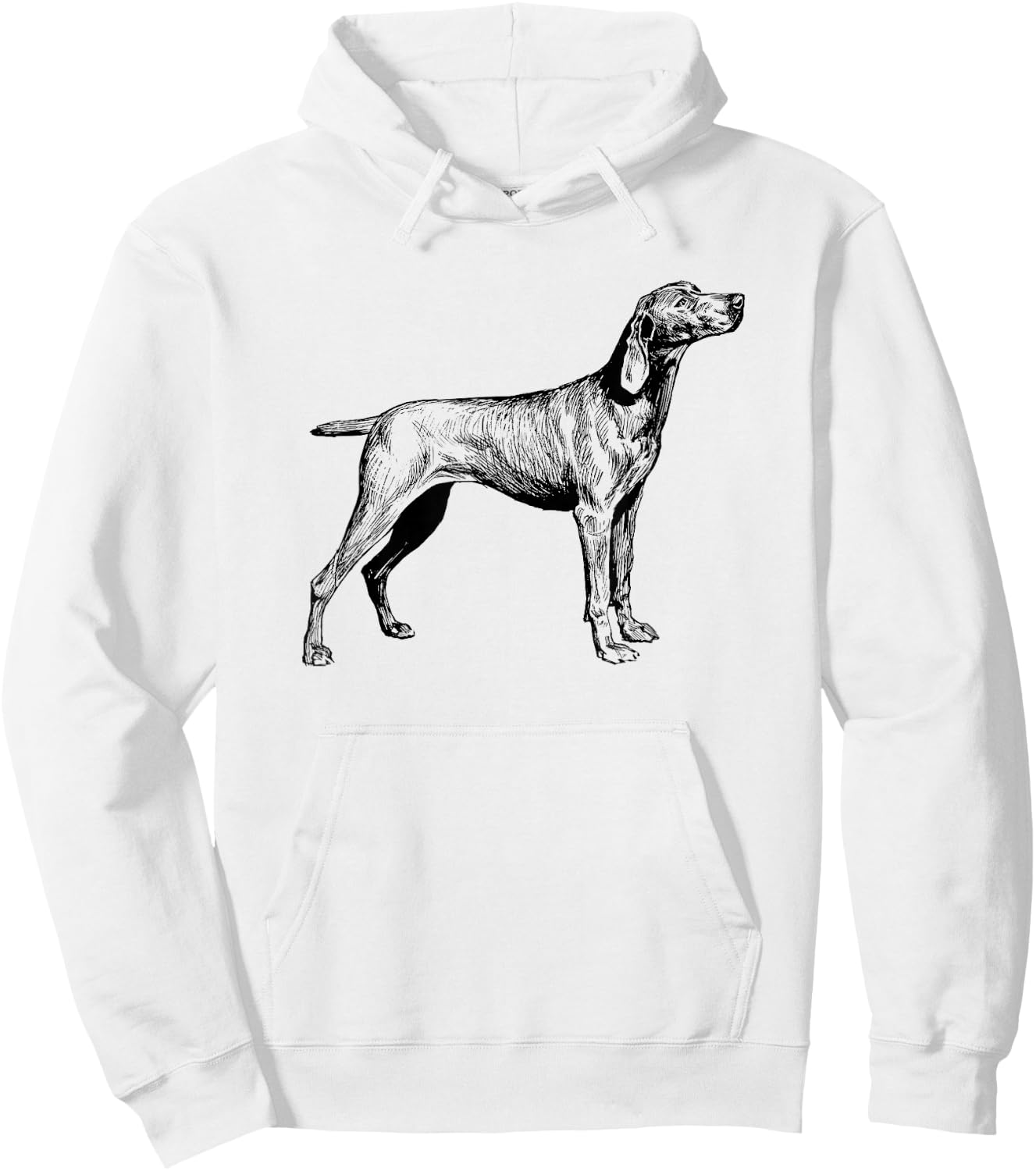 Weimaraner Hoodie - Hoodie | White