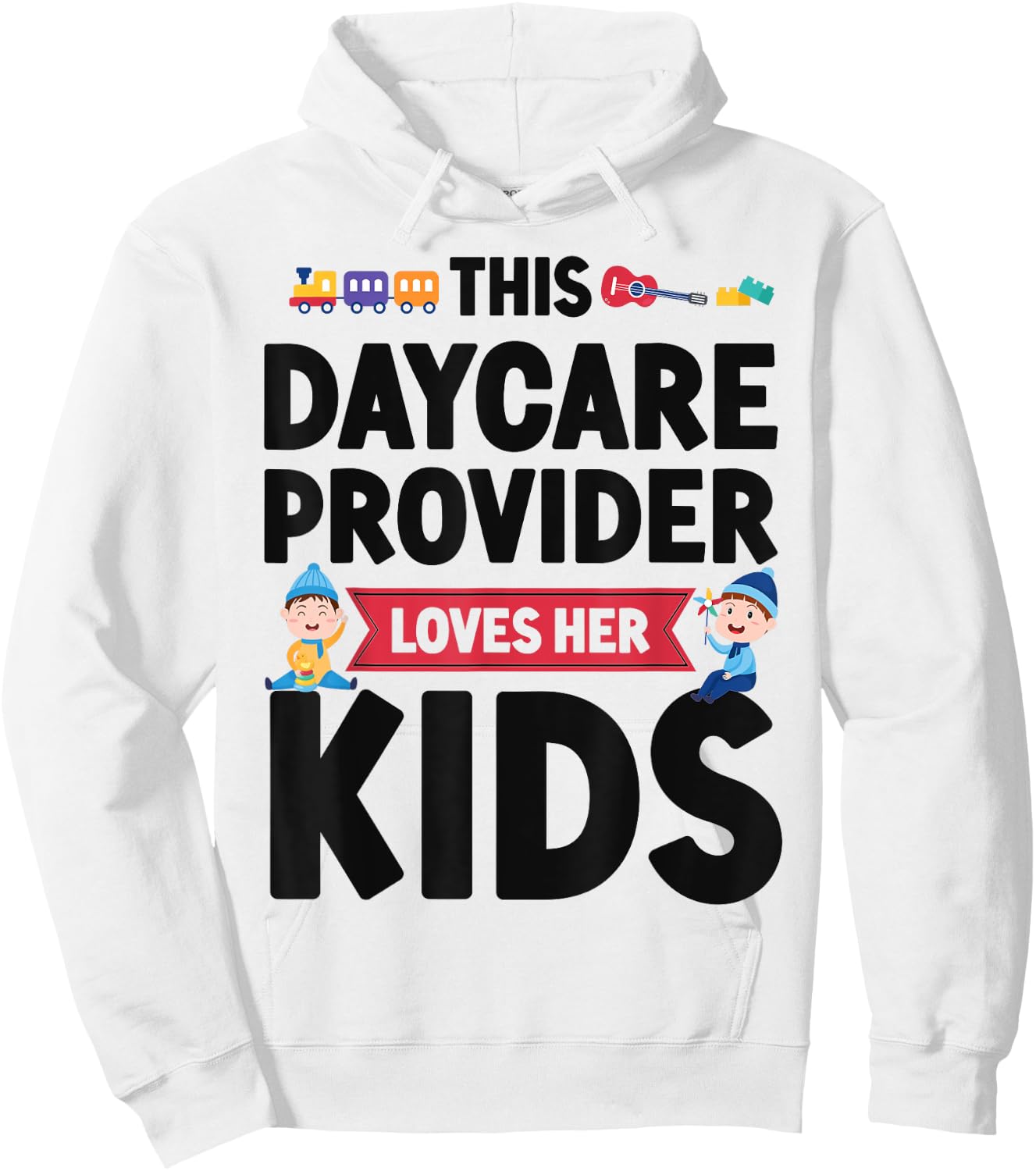 Childcare Daycare Provider Teacher Babysitter This Daycare Hoodie - Hoodie | White