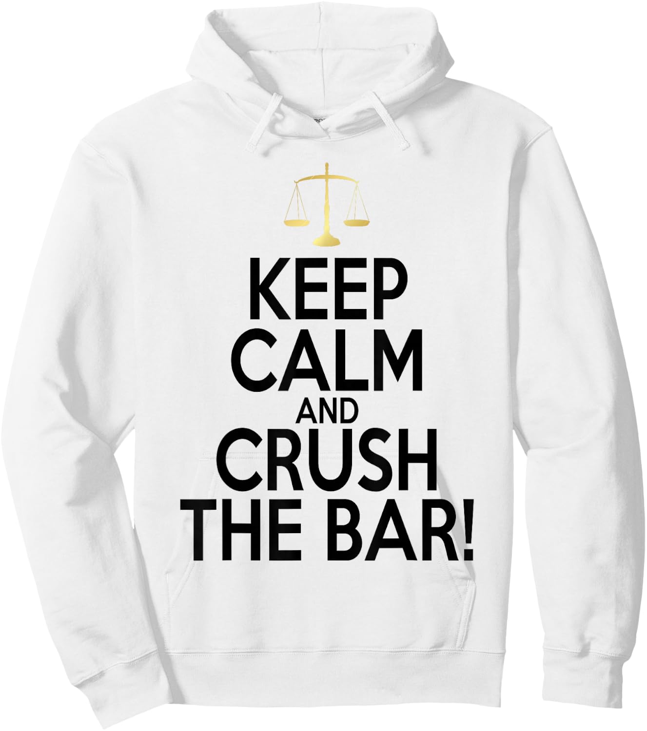 Bar Exam Shirt Law School Graduation Outfit Lawyer Hoodie - Hoodie | White