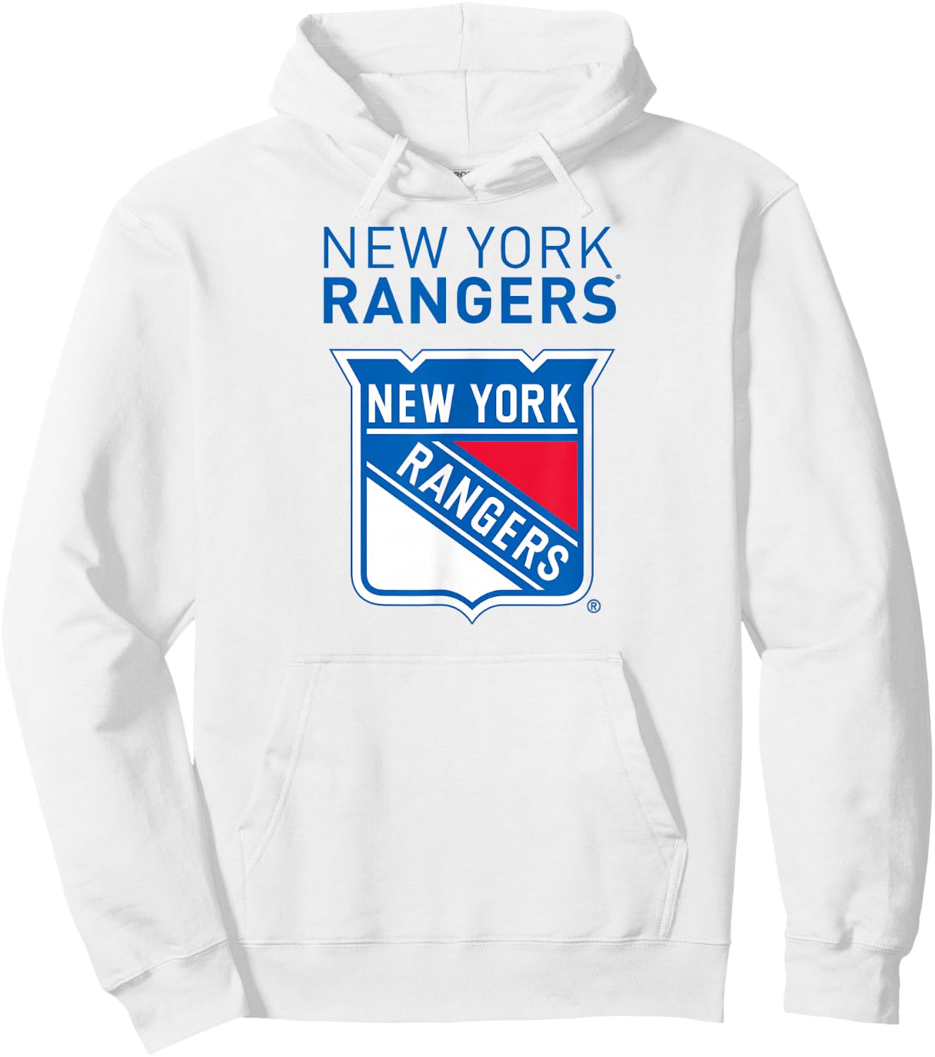 New York Rangers Power Play Gray Officially Licensed Hoodie - Hoodie | White