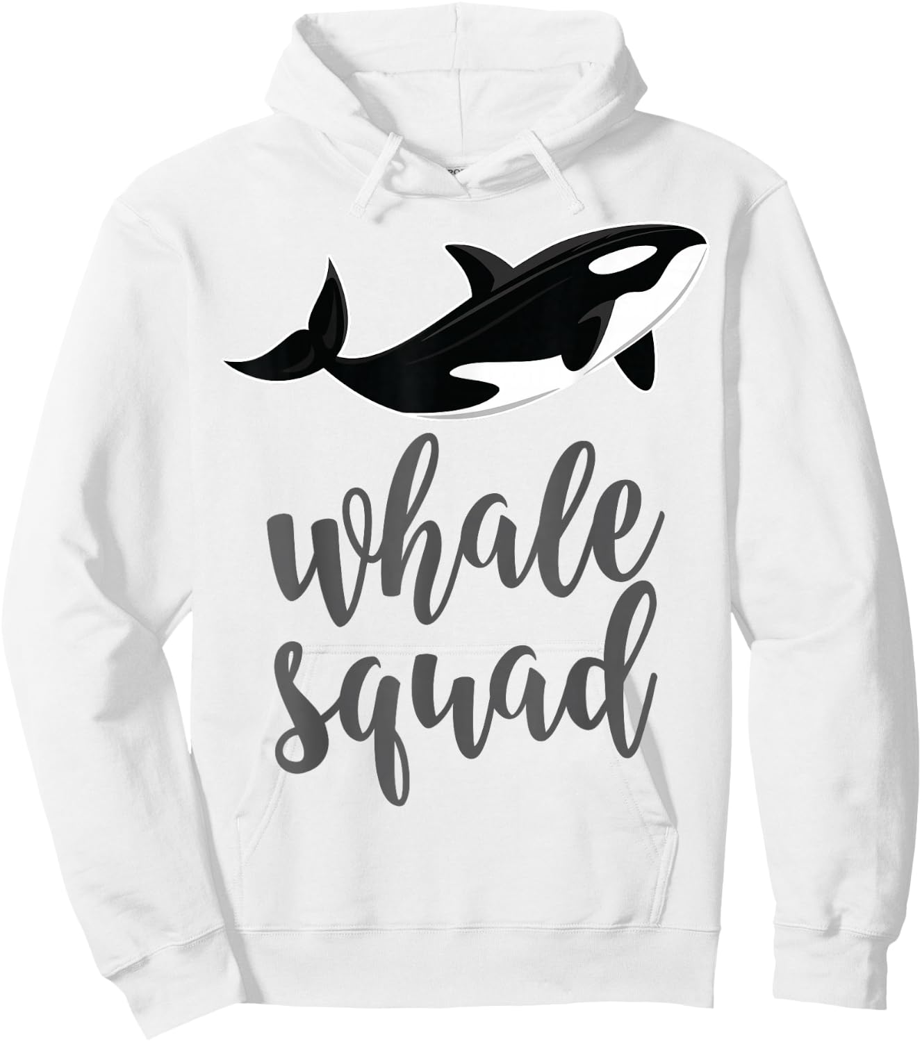 Orca Killer Whale Squad Shirt Gift Baby Shower & Party Hoodie - Hoodie | White