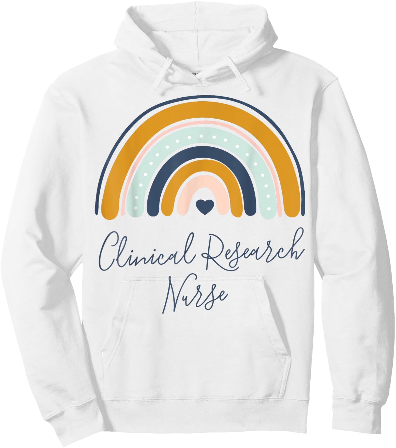Clinical Research Nurse Life Graduation Medical Nurses Crew Hoodie - Hoodie | White