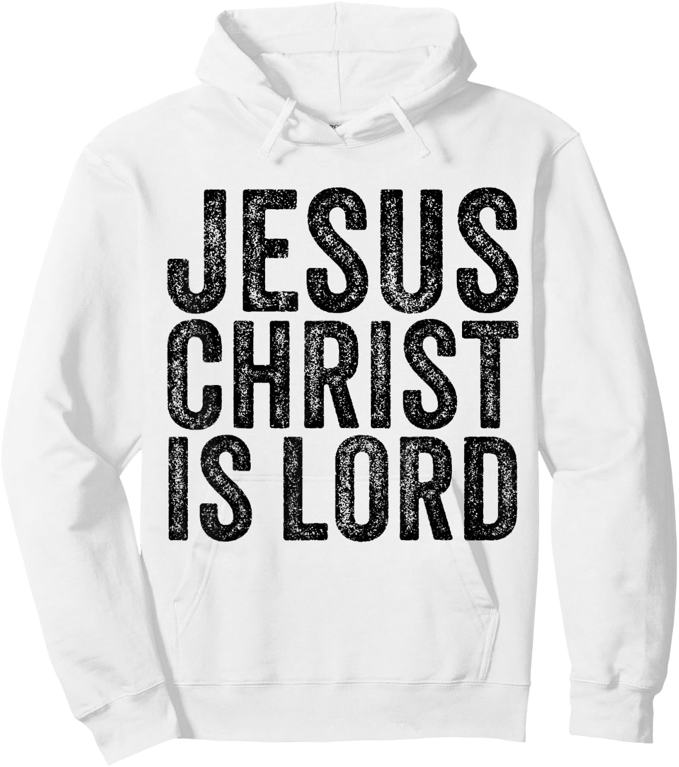 Jesus Christ Is Lord Christian Faith Believer Religion Hoodie - Hoodie | White