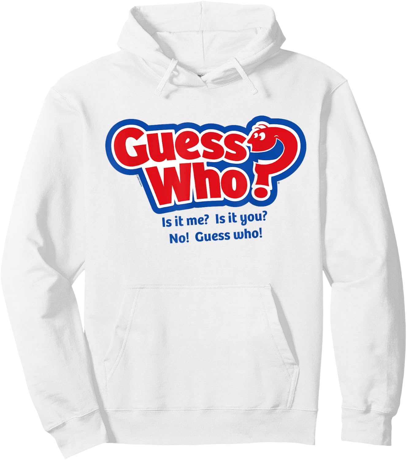 Guess Who? Is It Me? Is It You? Hoodie - Hoodie | White