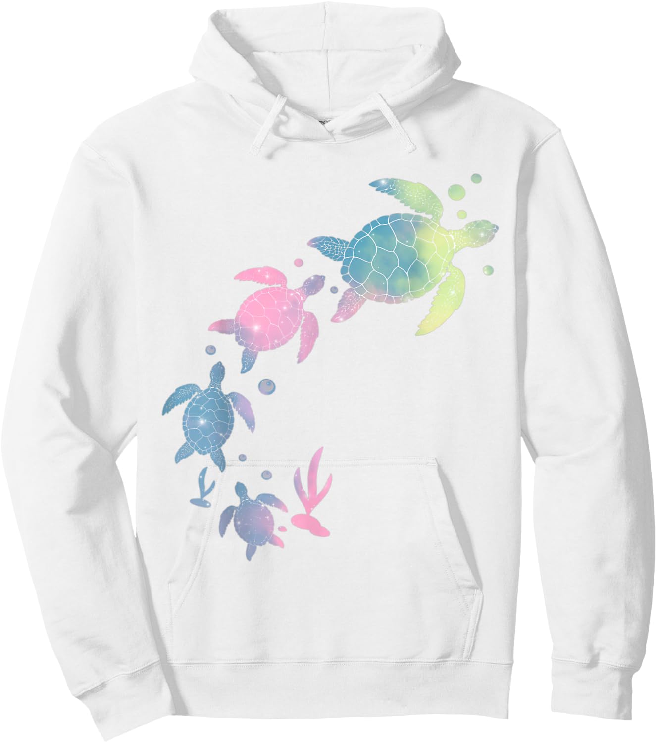 Turtles Tie Dye Cute Sea-Turtle Kids Toddler Turtle Costume Hoodie - Hoodie | White