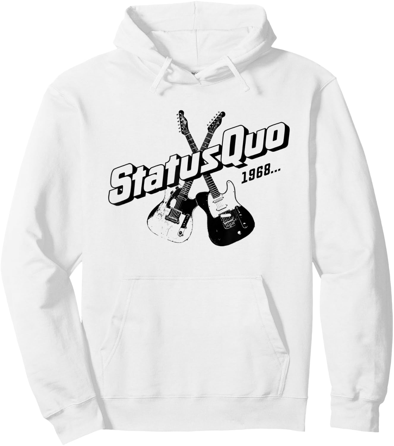 Status Quo - 1968 Guitars Hoodie - Hoodie | White