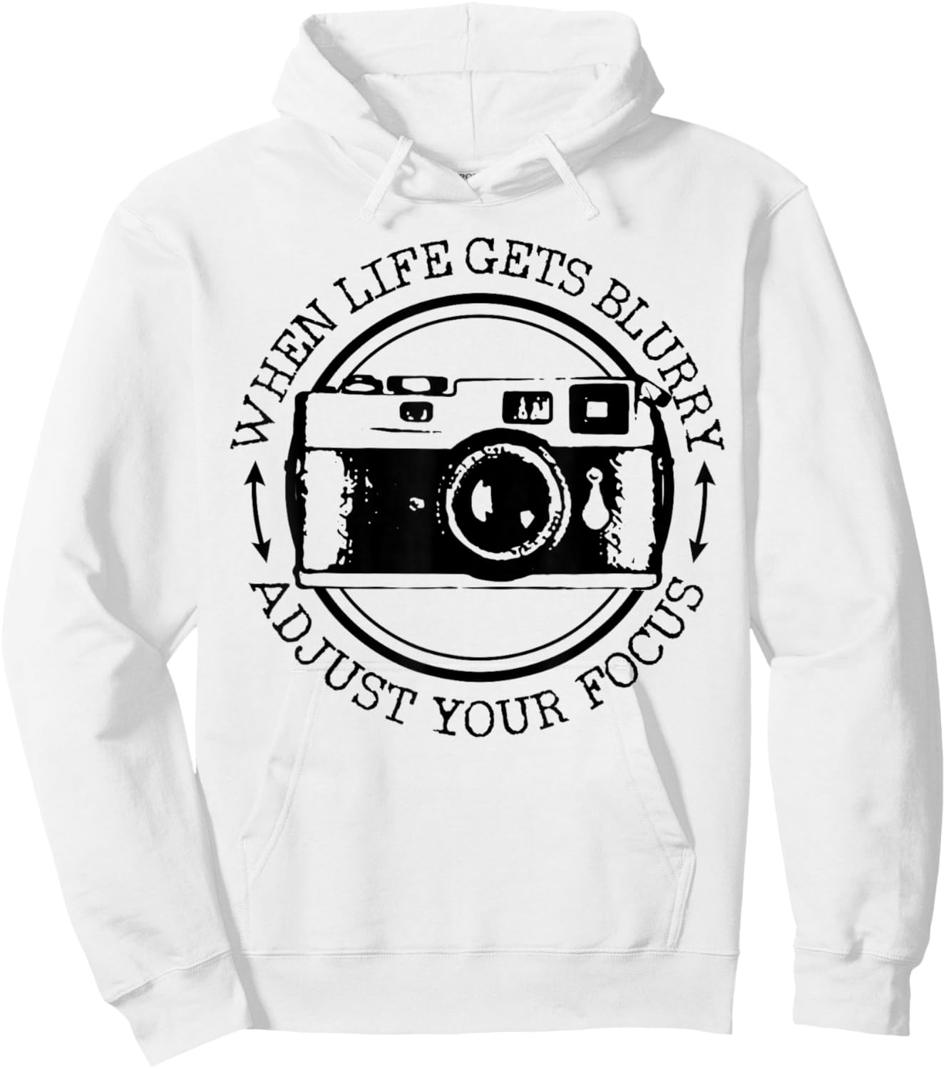 Photographer Gift Vintage Camera Funny Photography Hoodie - Hoodie | White