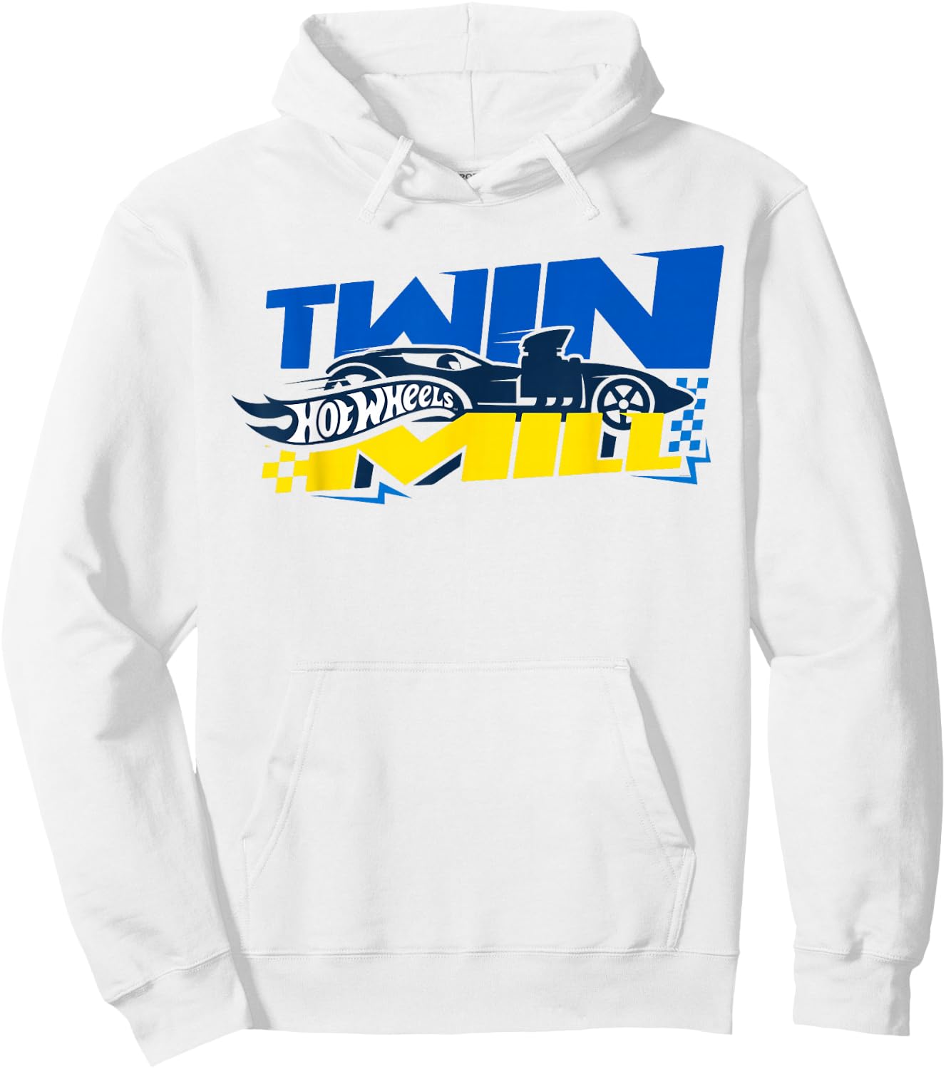 Hot Wheels Vintage Twin Mill Hoodie - Hoodie | White