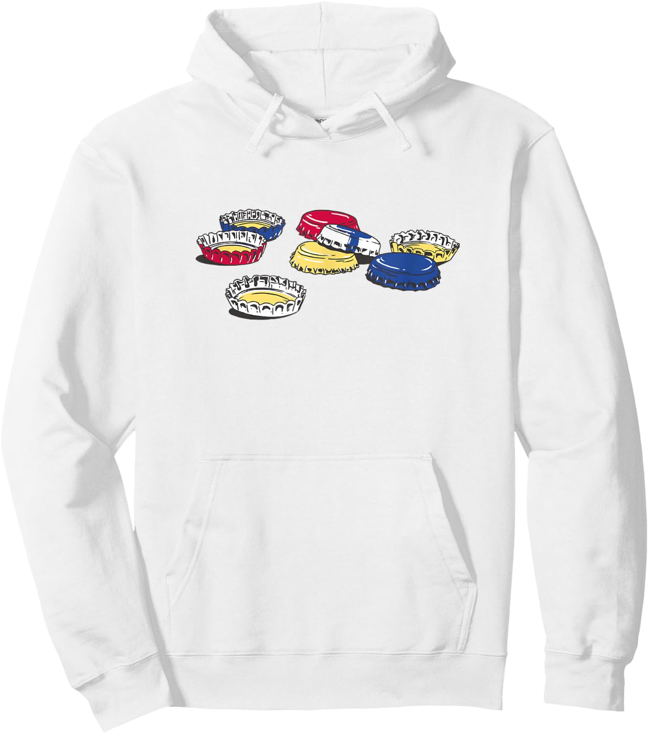 Vintage Bottle Stopper Hoodie - Hoodie | White