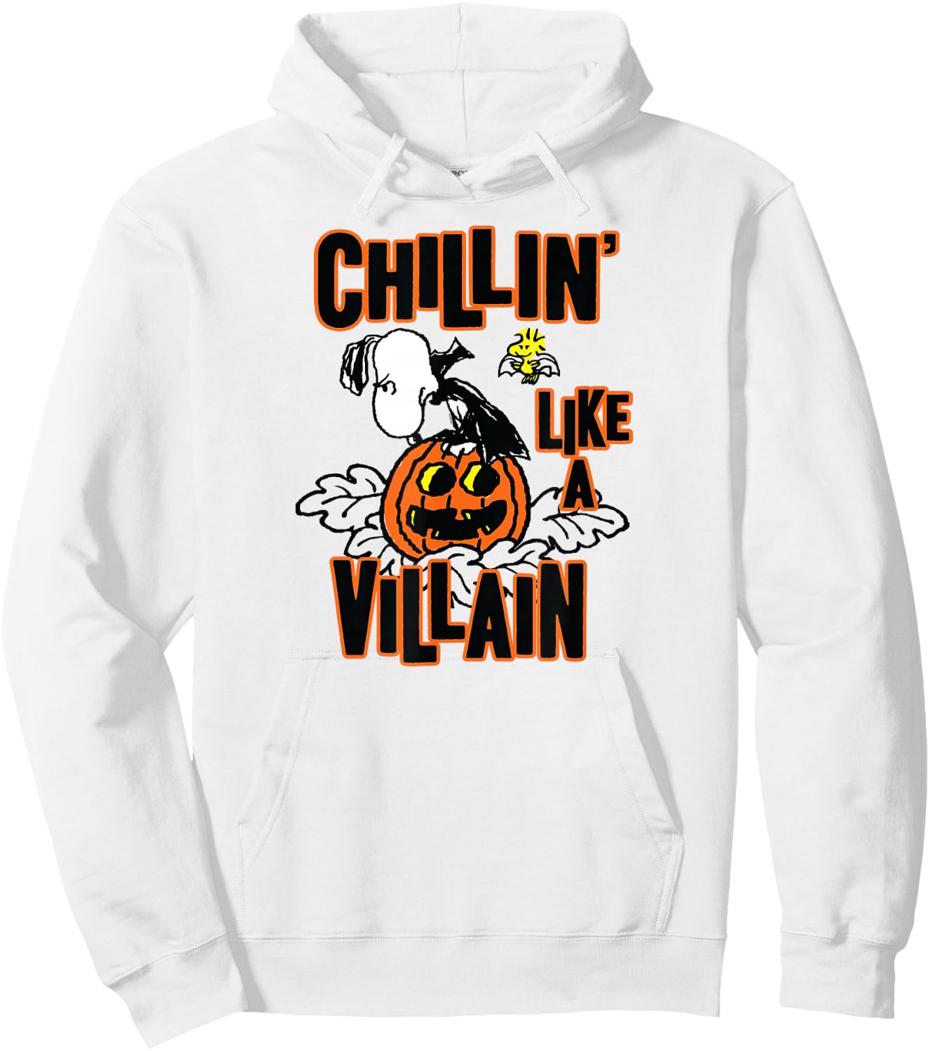 Peanuts Snoopy Chillin' Like A Villain Hoodie - Hoodie | White