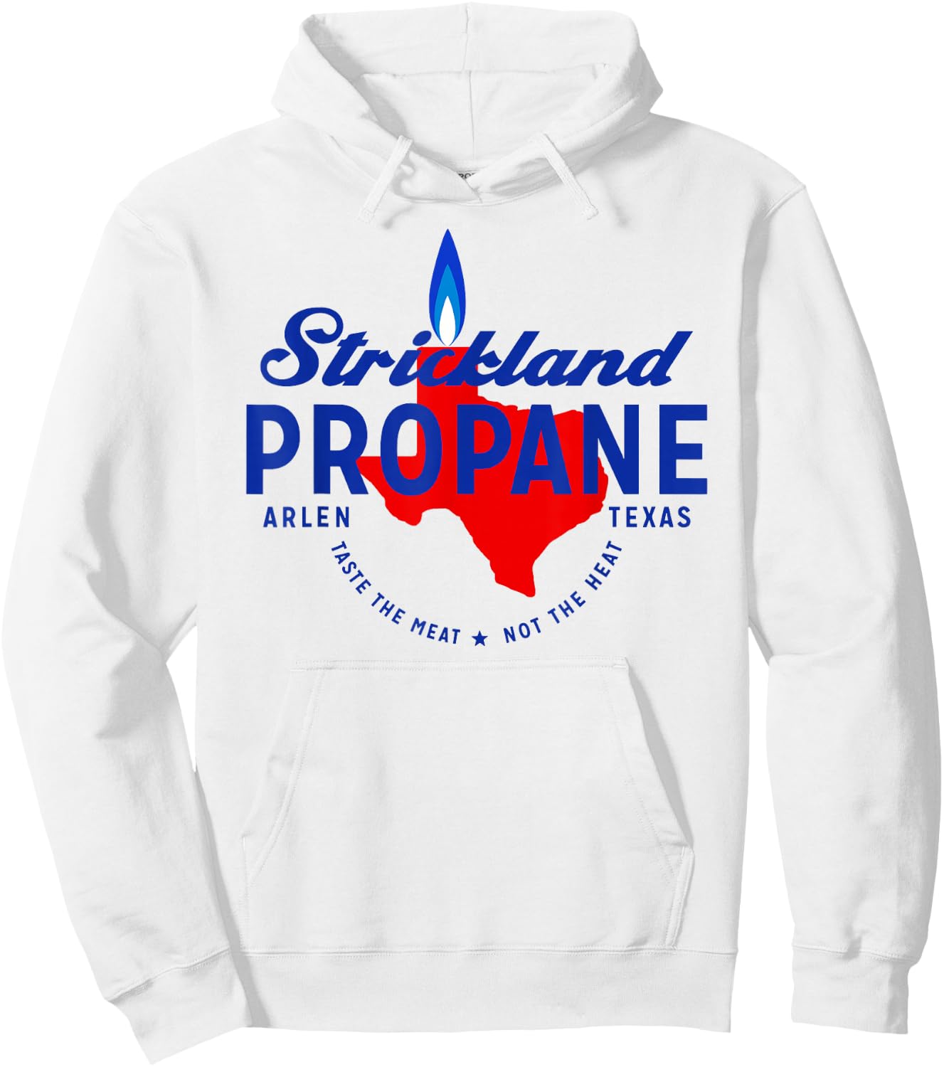 Strickland Propane - Taste The Meat Not The Heat Hoodie - Hoodie | White