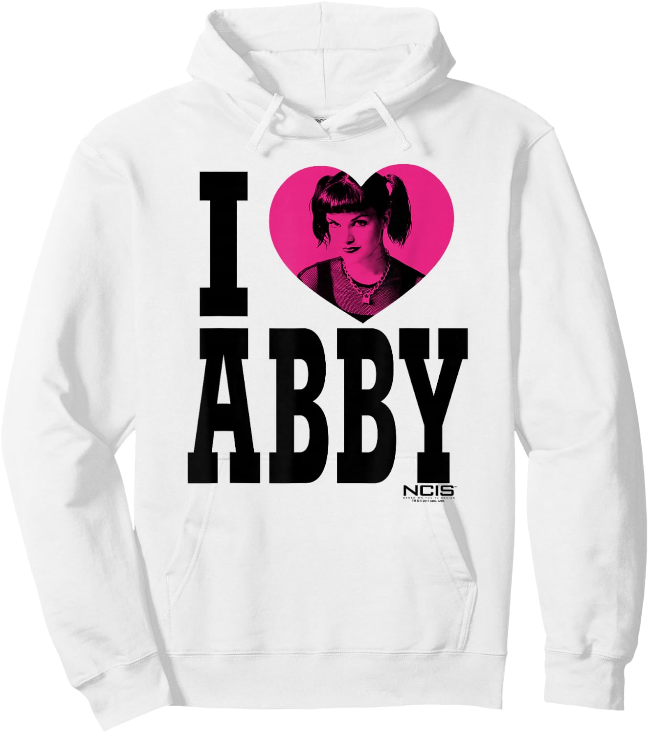 NCIS I Heart Abby Hoodie - Hoodie | White