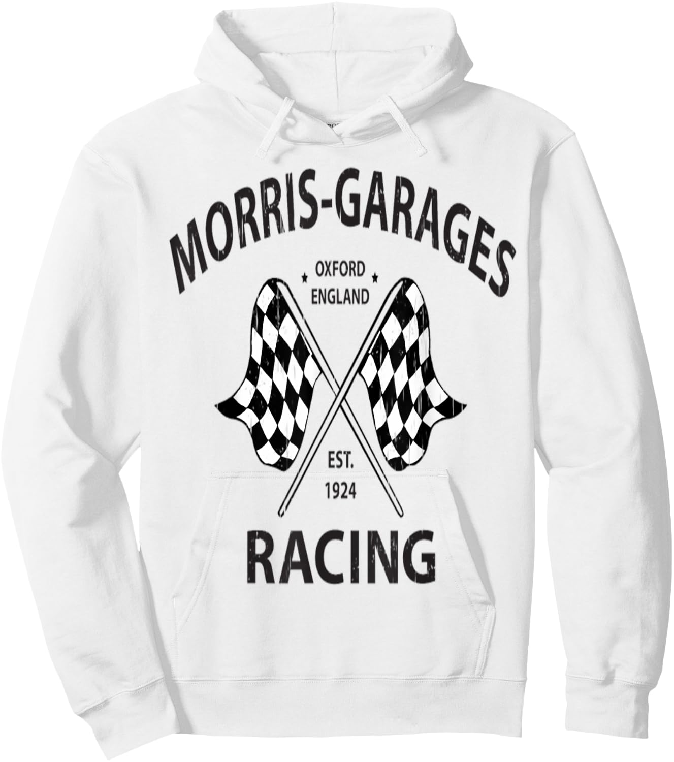 Morris Garages Racing Hoodie - Hoodie | White