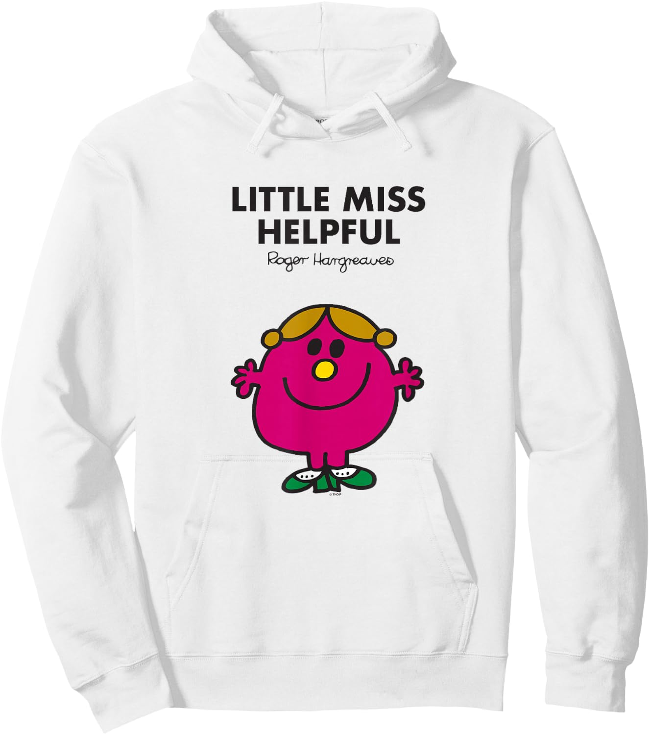 Mr. Men Little Miss Helpful Hoodie - Hoodie | White