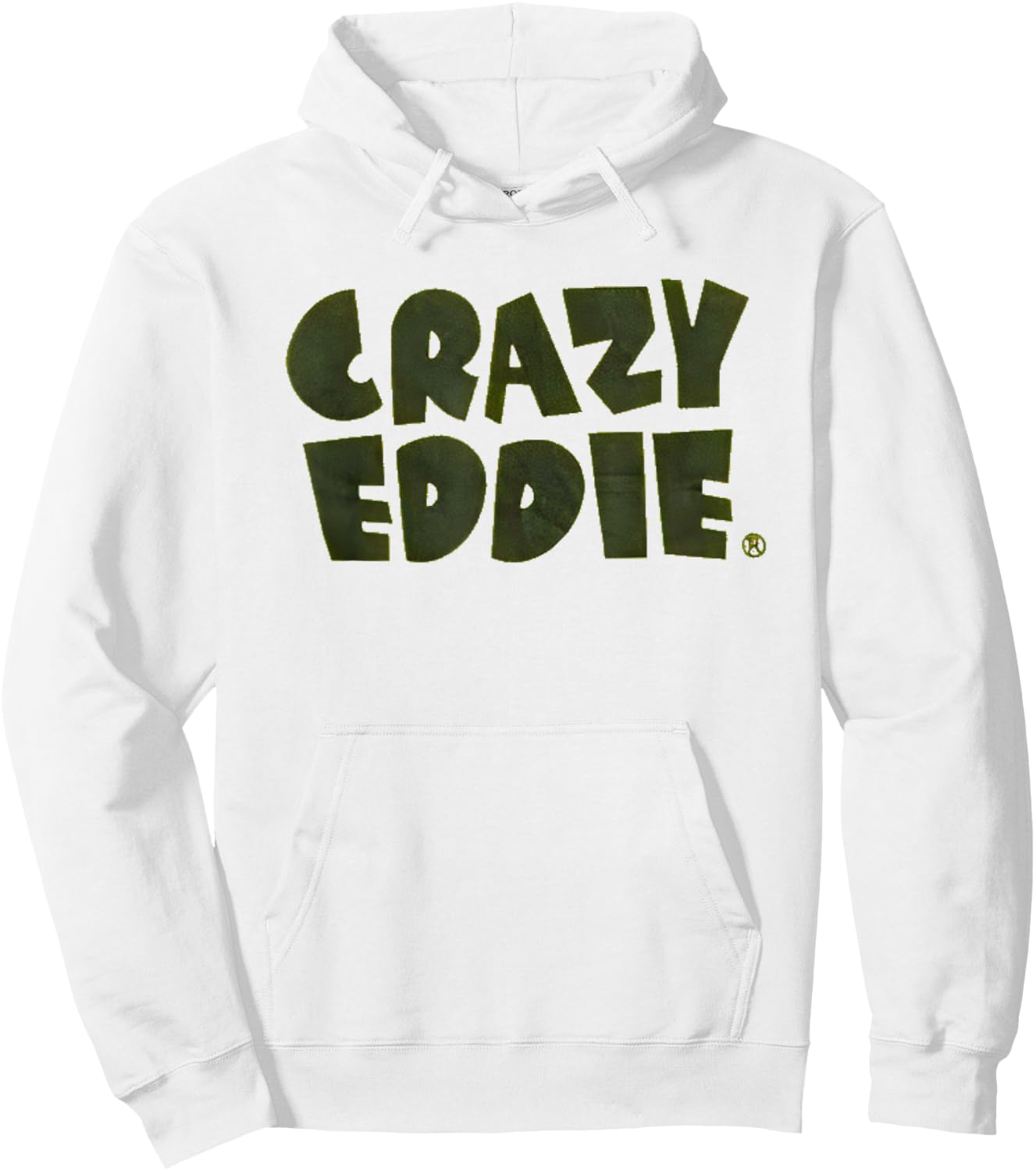 Crazy Eddie Electronics Department Store Retro Vintage Hoodie - Hoodie | White
