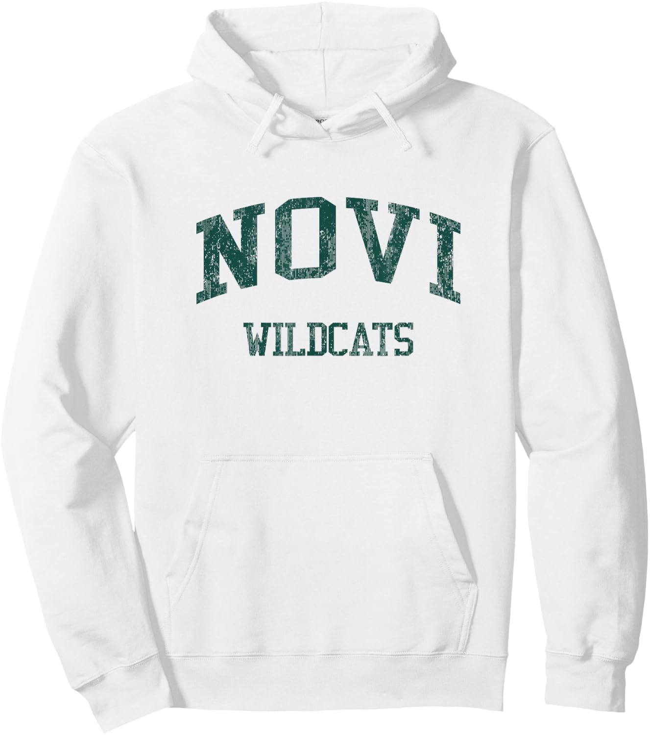 Novi High School HS Novi MI Vintage Sports Hoodie - Hoodie | White