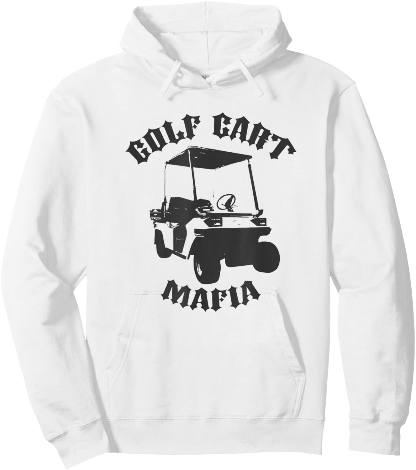 Golf Cart Mafia Hoodie - Hoodie | White