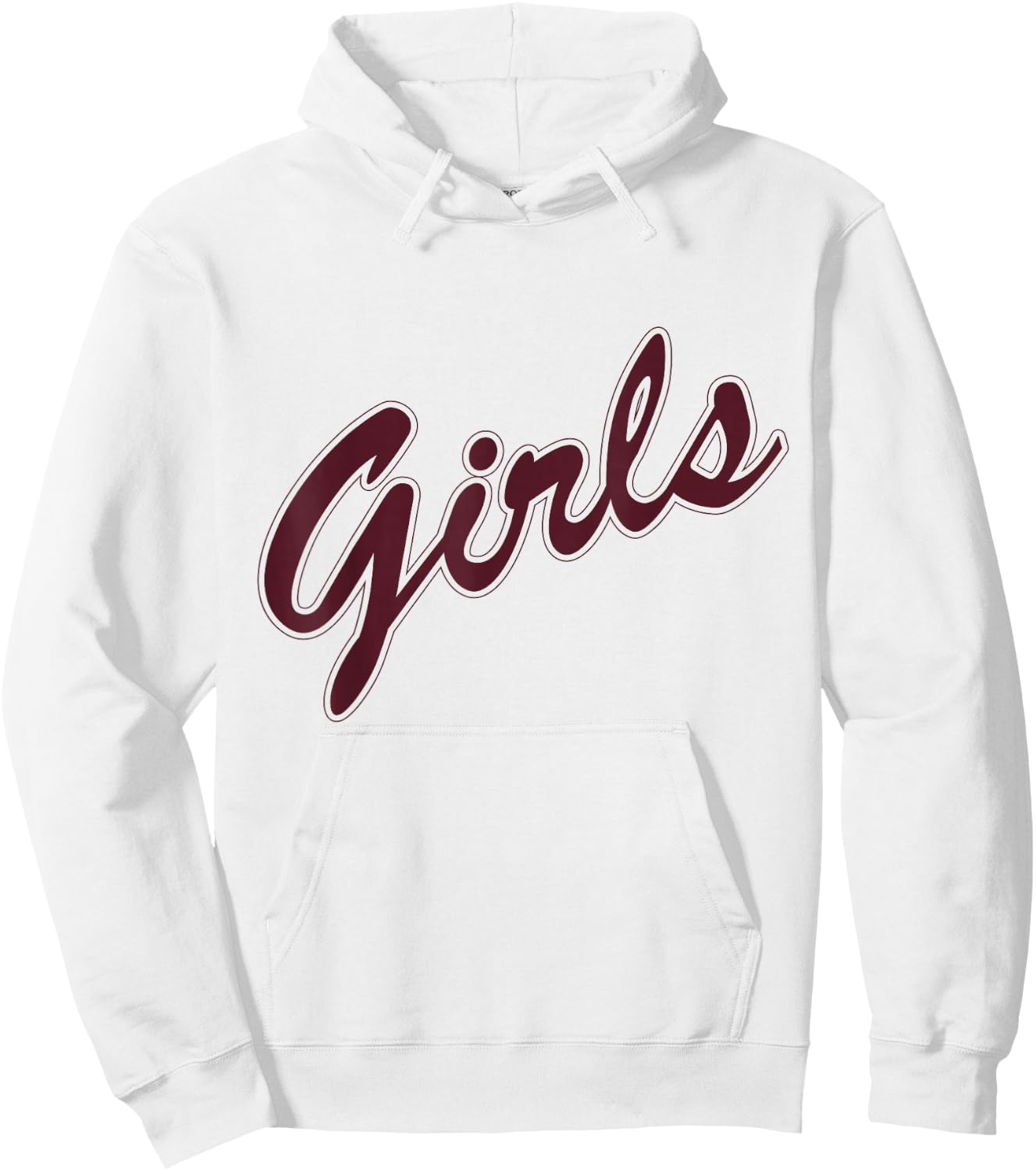 Girls Monica Costume Hoodie - Hoodie | White