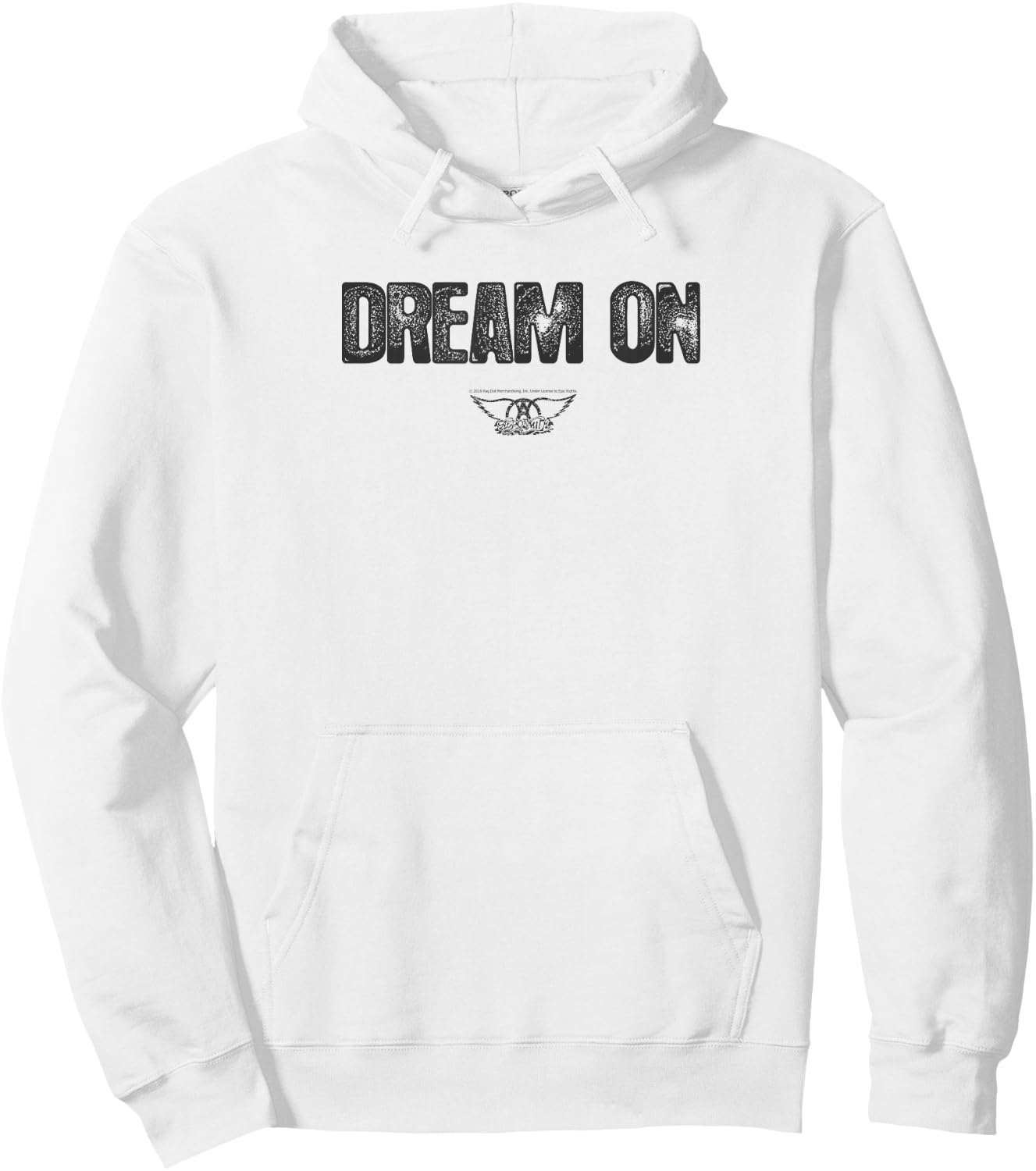 Aerosmith - Dream On Lyric Hoodie - Hoodie | White