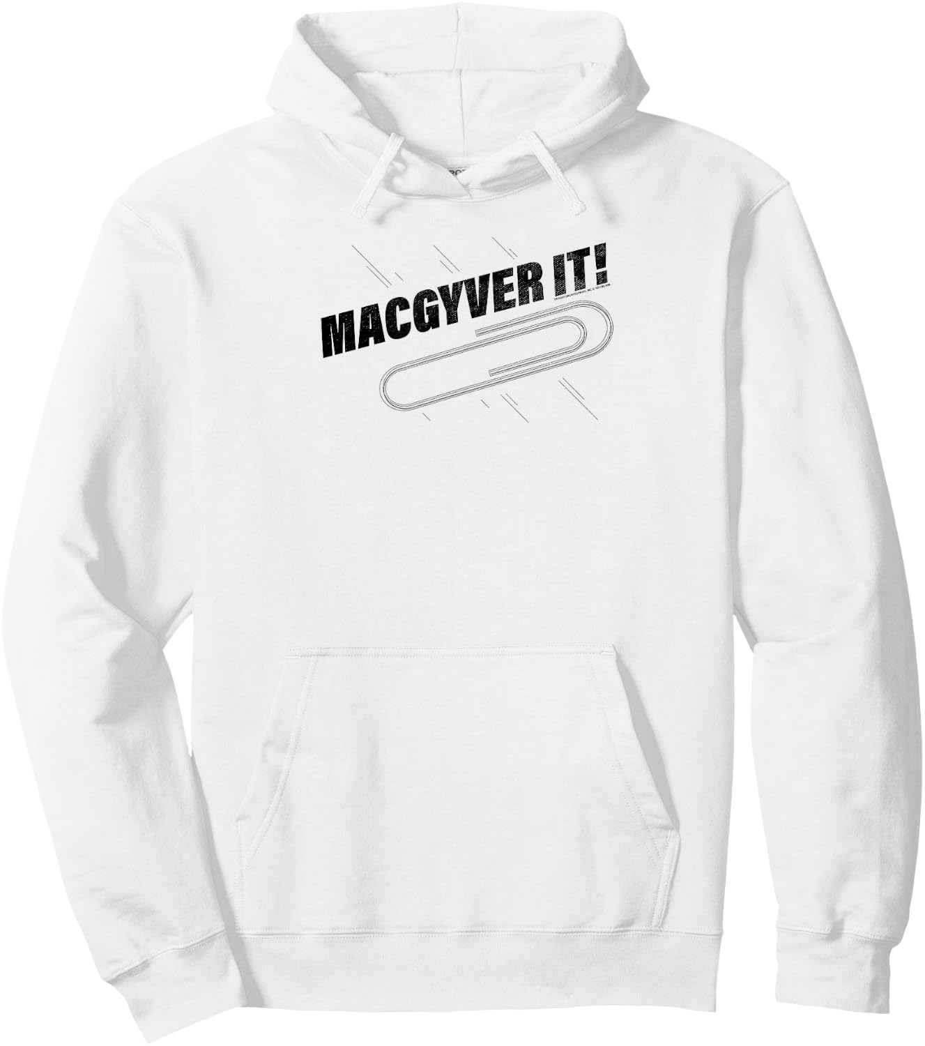 MacGyver MacGyver It Logo Hoodie - Hoodie | White