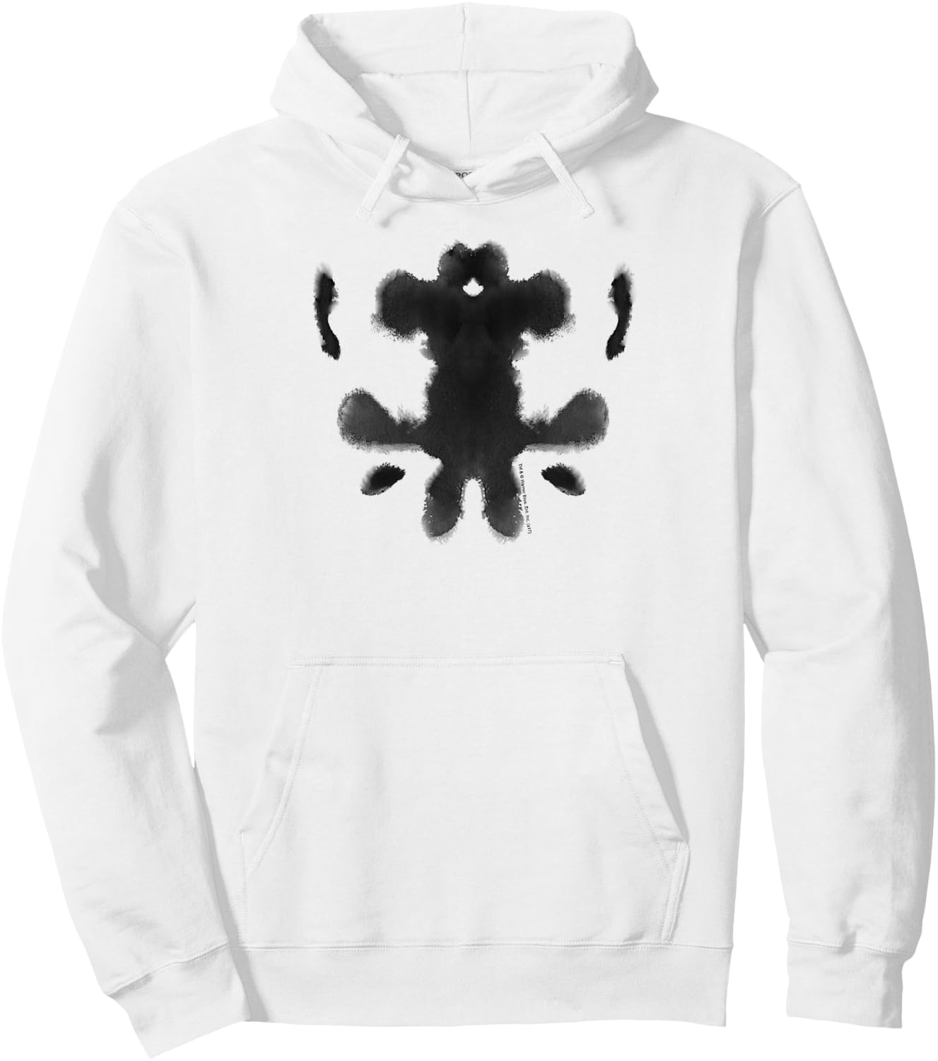 Watchmen Rorschach Face Hoodie - Hoodie | White