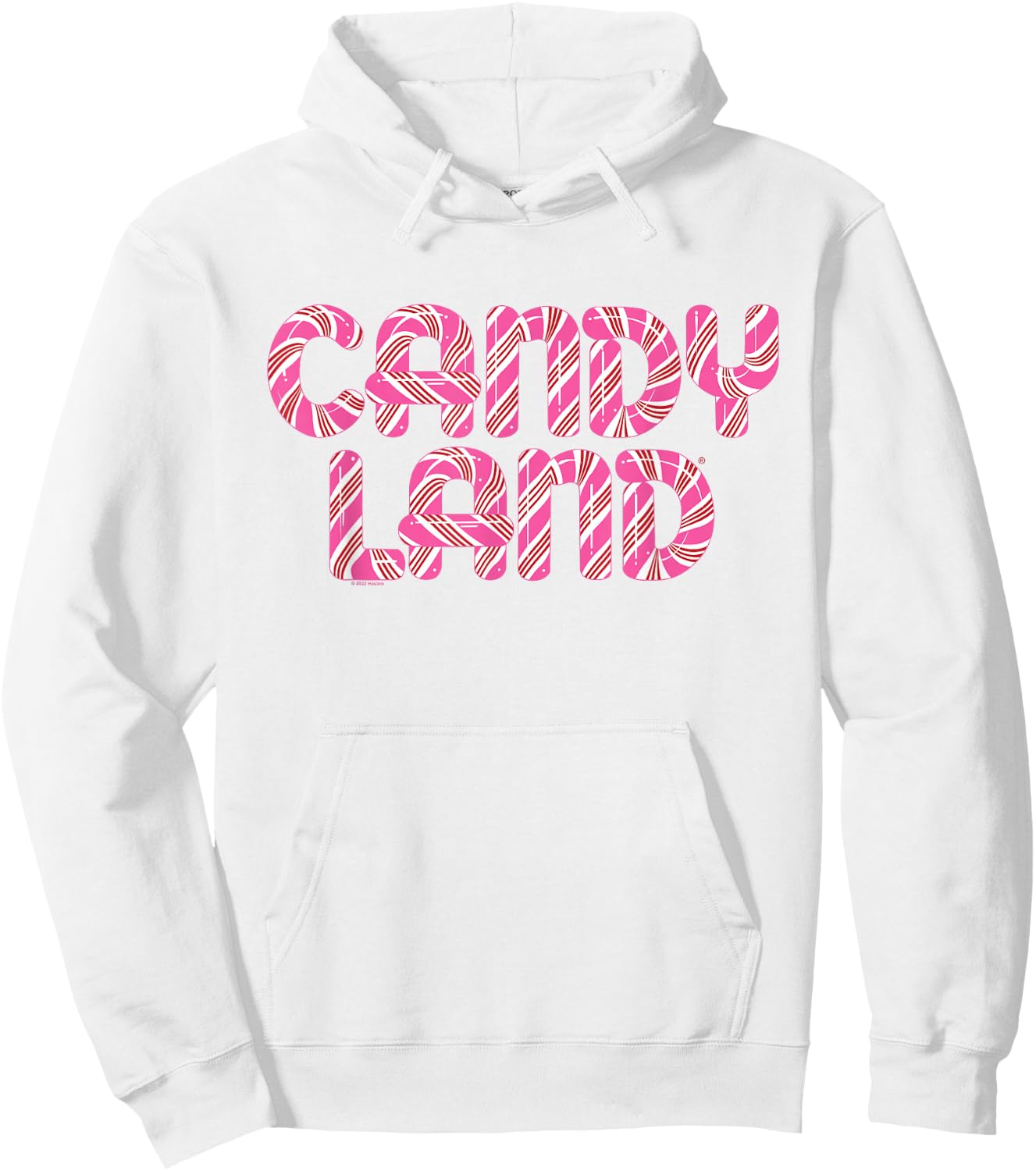 Candy Land Retro 90's Logo Hoodie - Hoodie | White