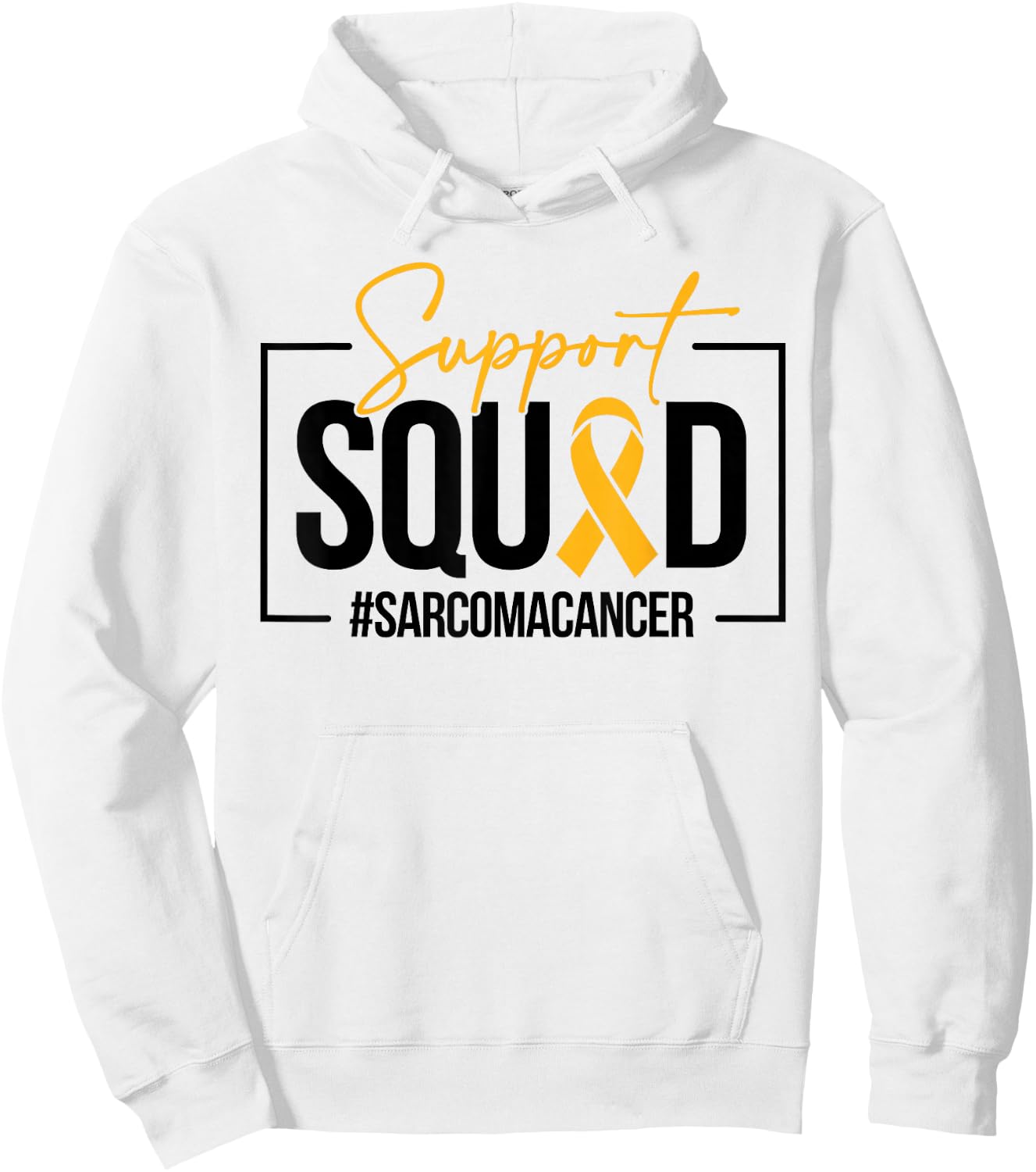 Sarcoma Cancer Awareness Support Squad Matching Hoodie - Hoodie | White