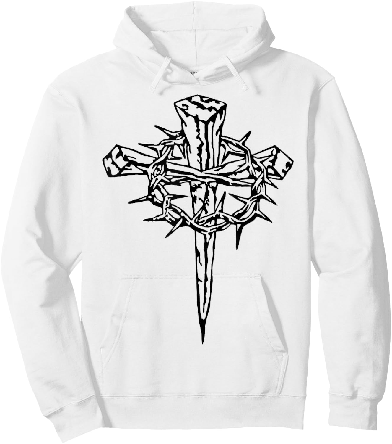 1 Cross 3 Nails 4 Given Easter Christian Forgiven Hoodie - Hoodie | White