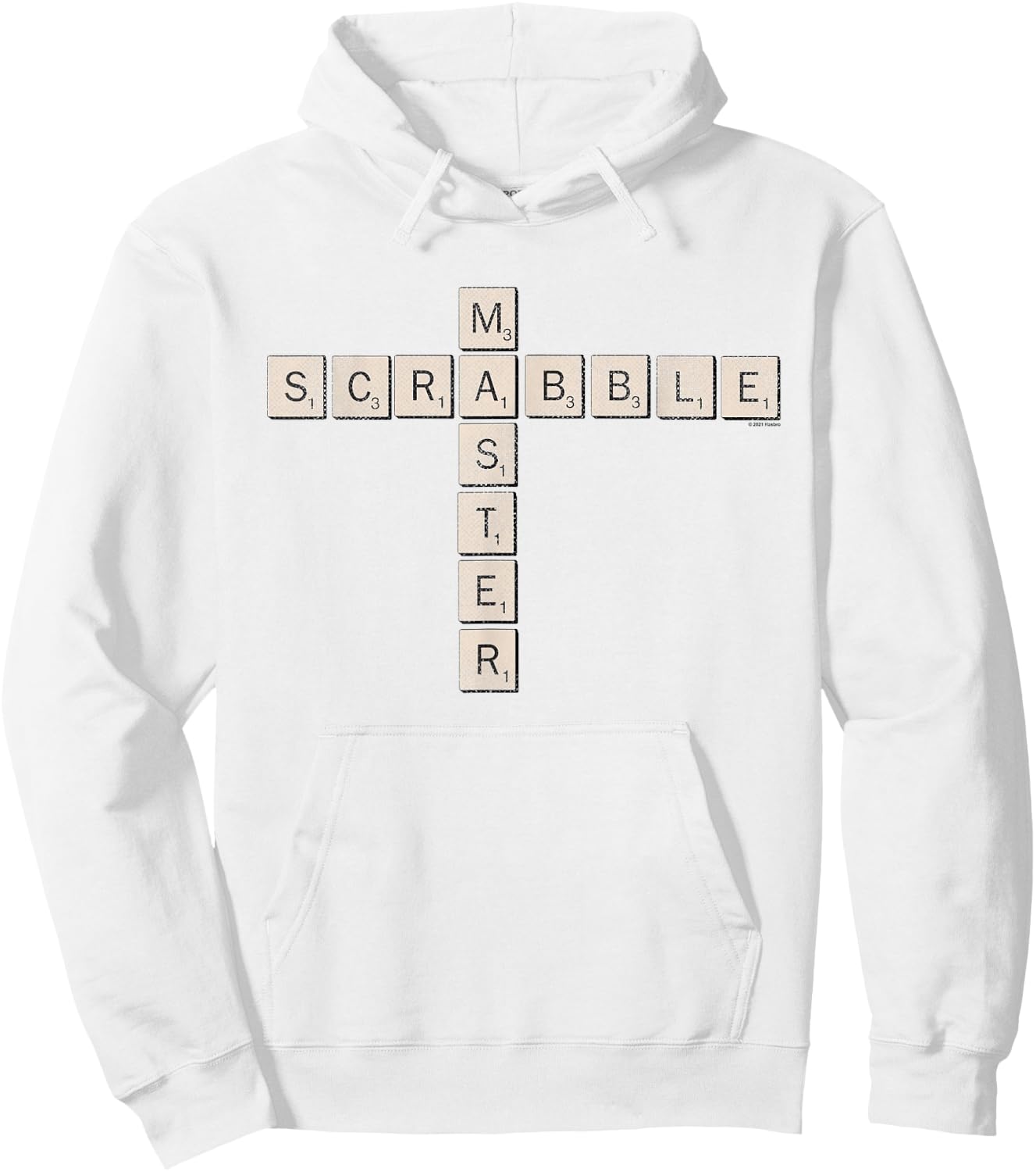 Scrabble Master of Scrabble Hoodie - Hoodie | White
