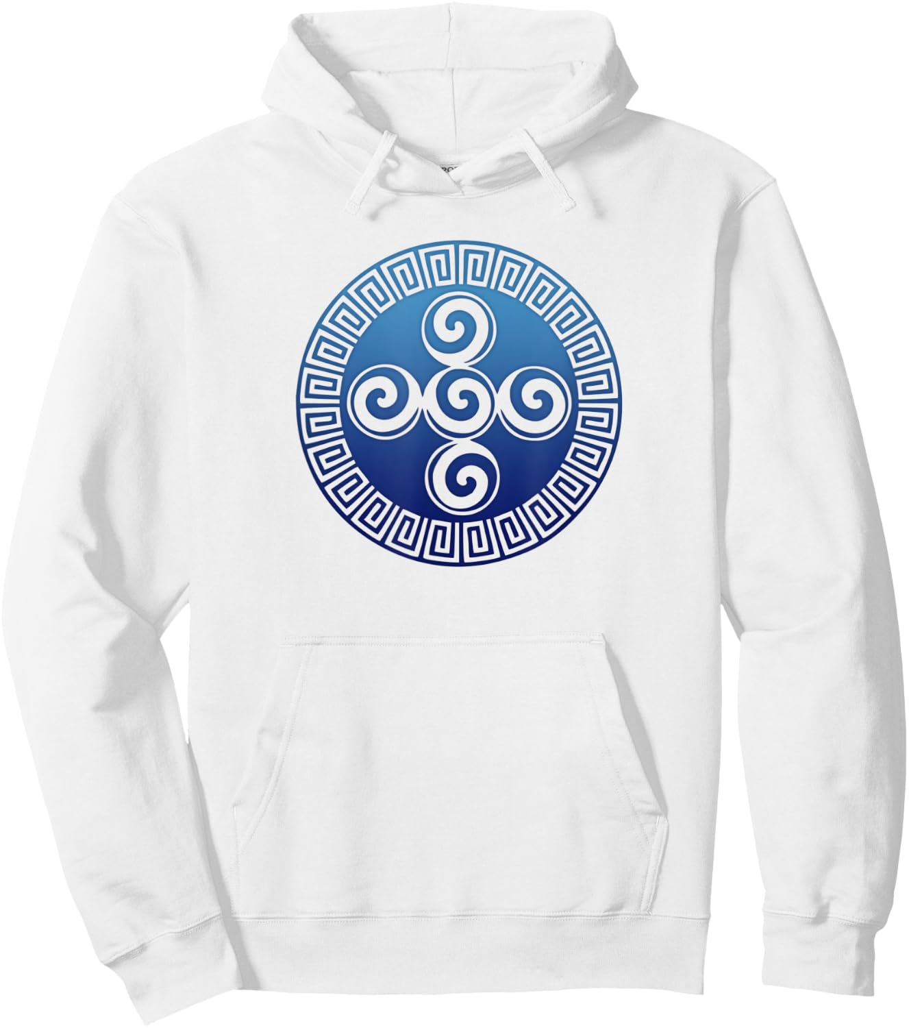 Aztec symbol creation, spiral, universe, god, indians Hoodie - Hoodie | White