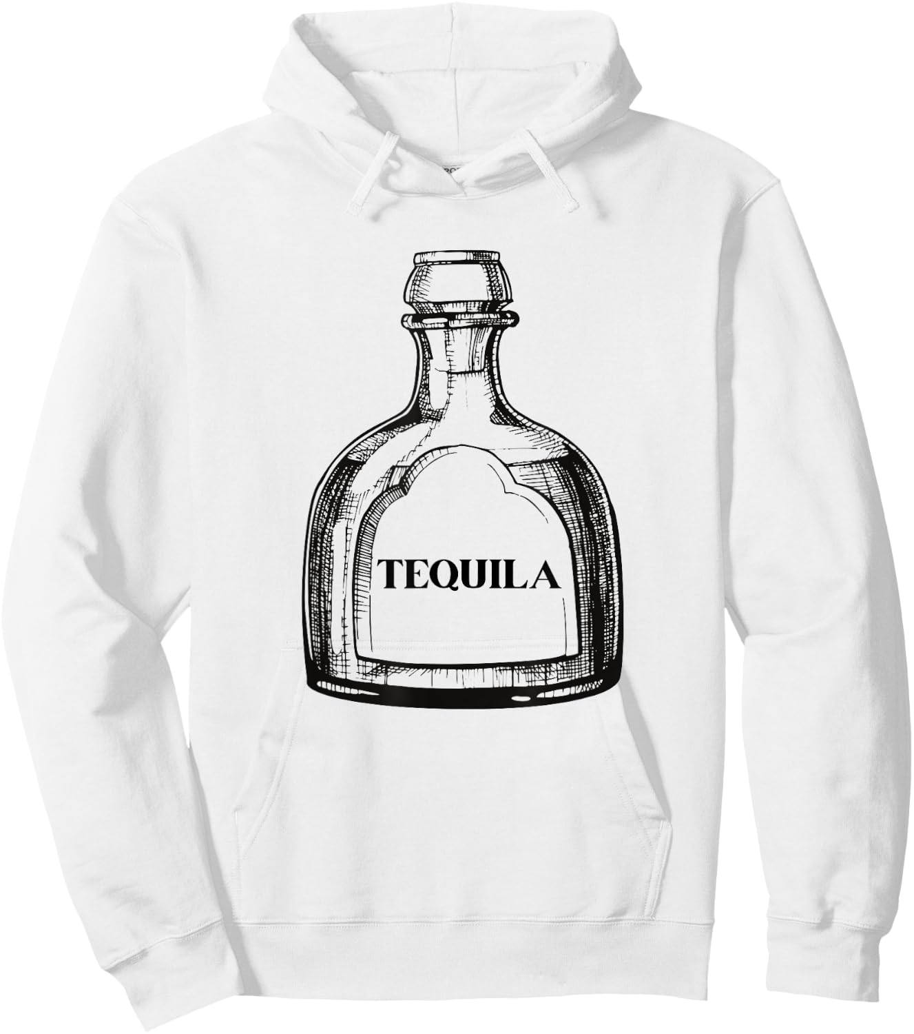 Tequila Bottle Halloween Costume Matching Couples Women Hoodie - Hoodie | White