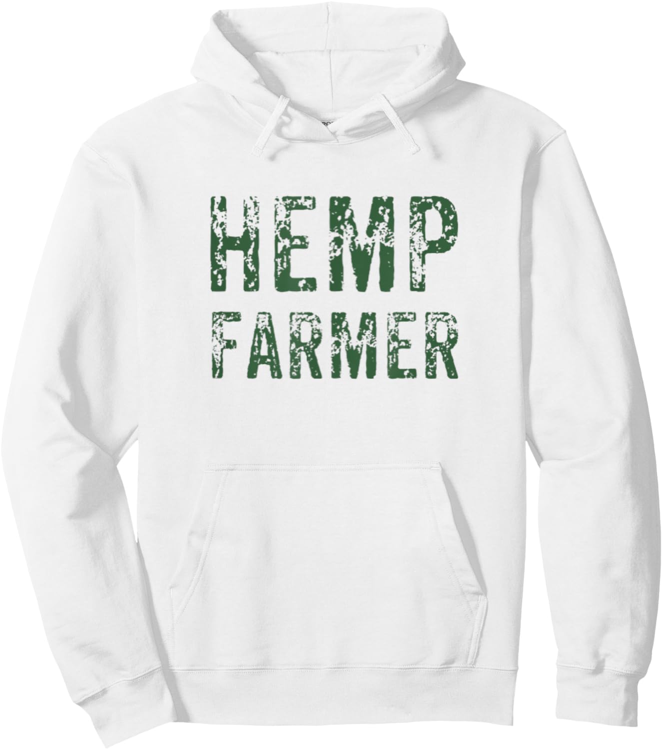 Hemp Farmer Farm Organic Oil Herbal Vegans Medicine Hoodie - Hoodie | White