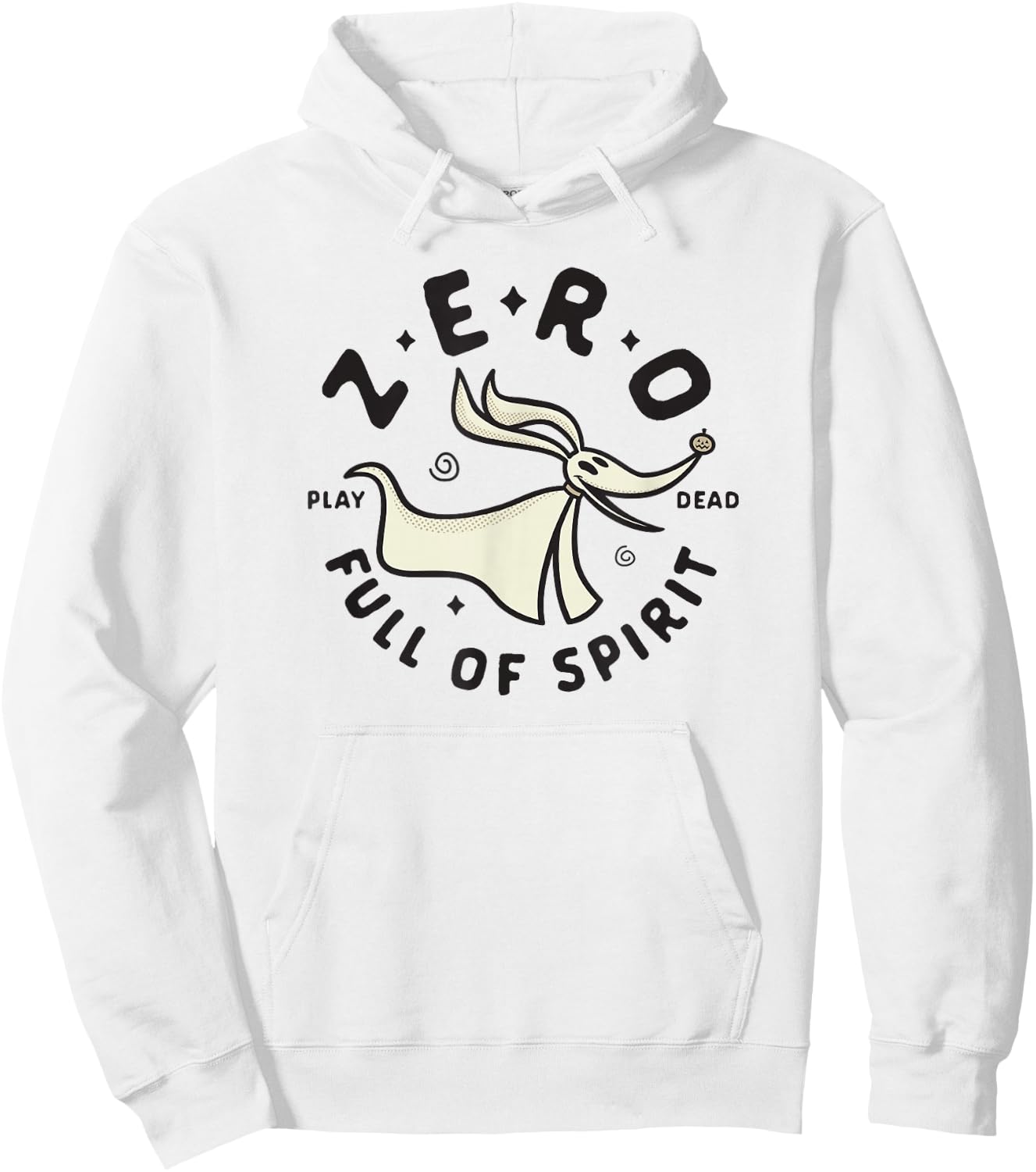 Disney The Nightmare Before Christmas Zero Spirit Animal Hoodie - Hoodie | White