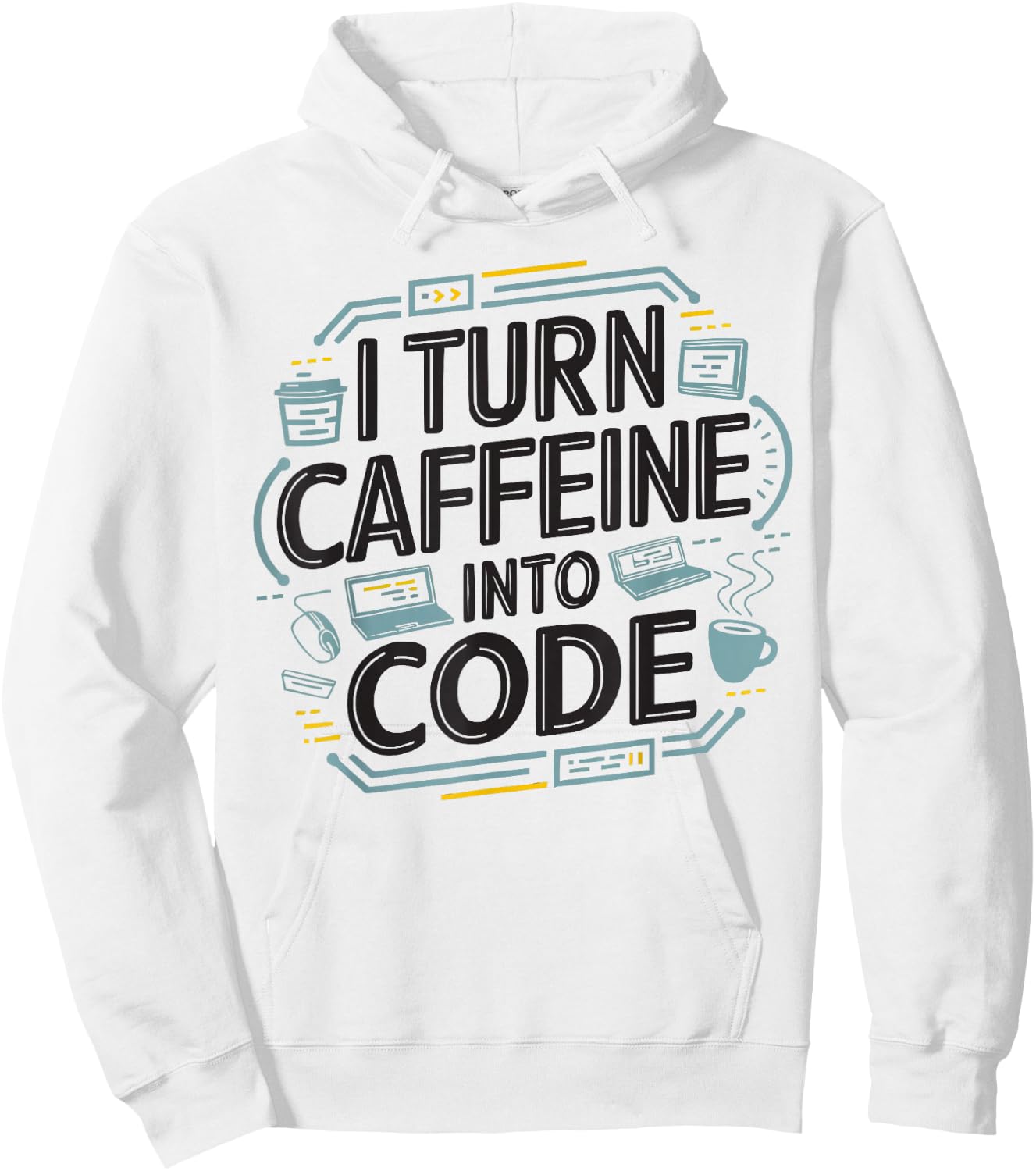Software Developer Coder Programmer Programming Hoodie - Hoodie | White