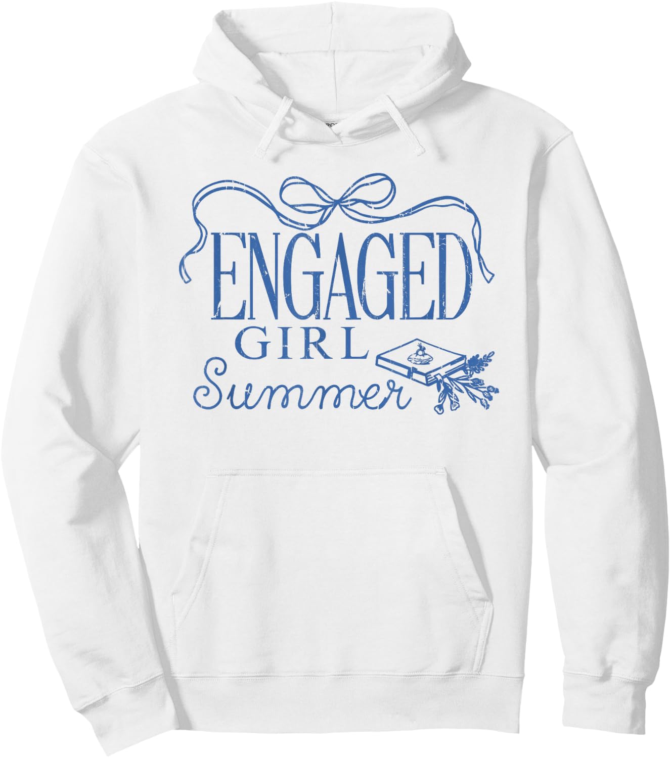 Engaged Girl Summer, Bride To Be, Future Mrs Hoodie - Hoodie | White