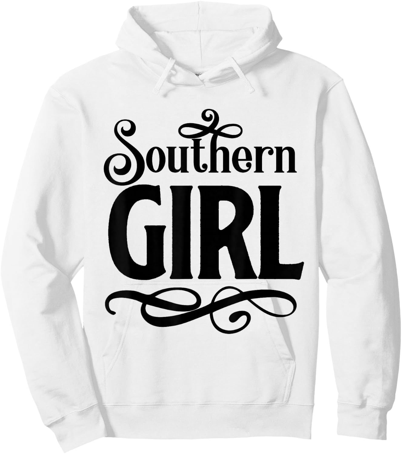 Sassy Southern Girls Attitude Cowboy Boots Redneck Ladies Hoodie - Hoodie | White