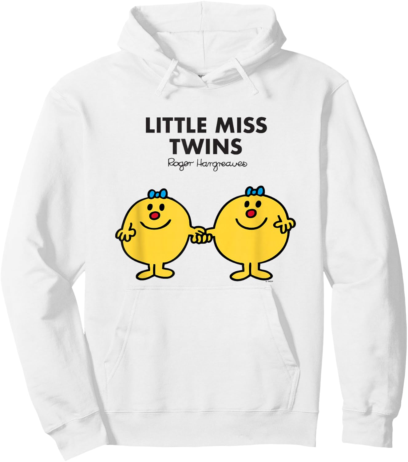Mr. Men Little Miss Twins Hoodie - Hoodie | White