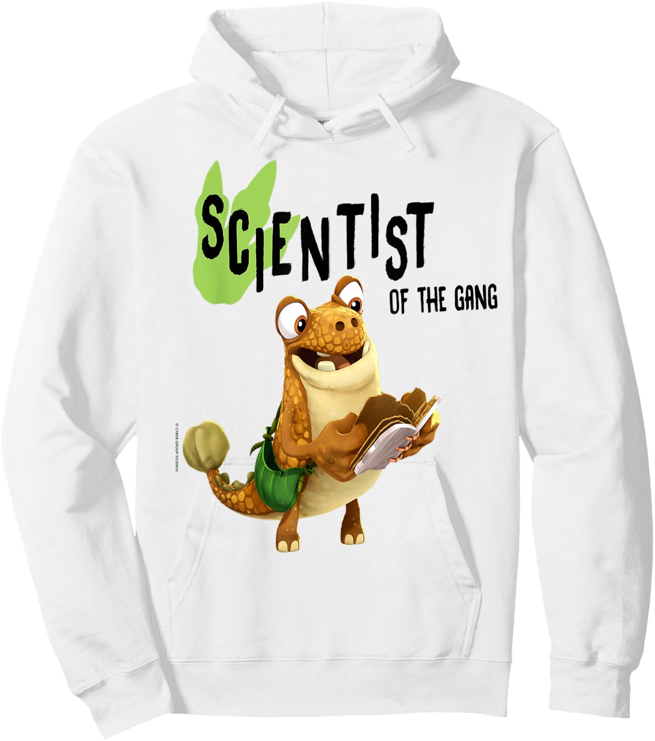 Gigantosaurus Mazu the Dinosaur "Scientist" Hoodie - Hoodie | White