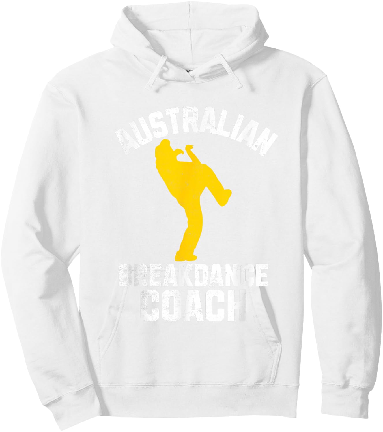 Australian Breakdance Coach Halloween Group Costume Matching Hoodie - Hoodie | White