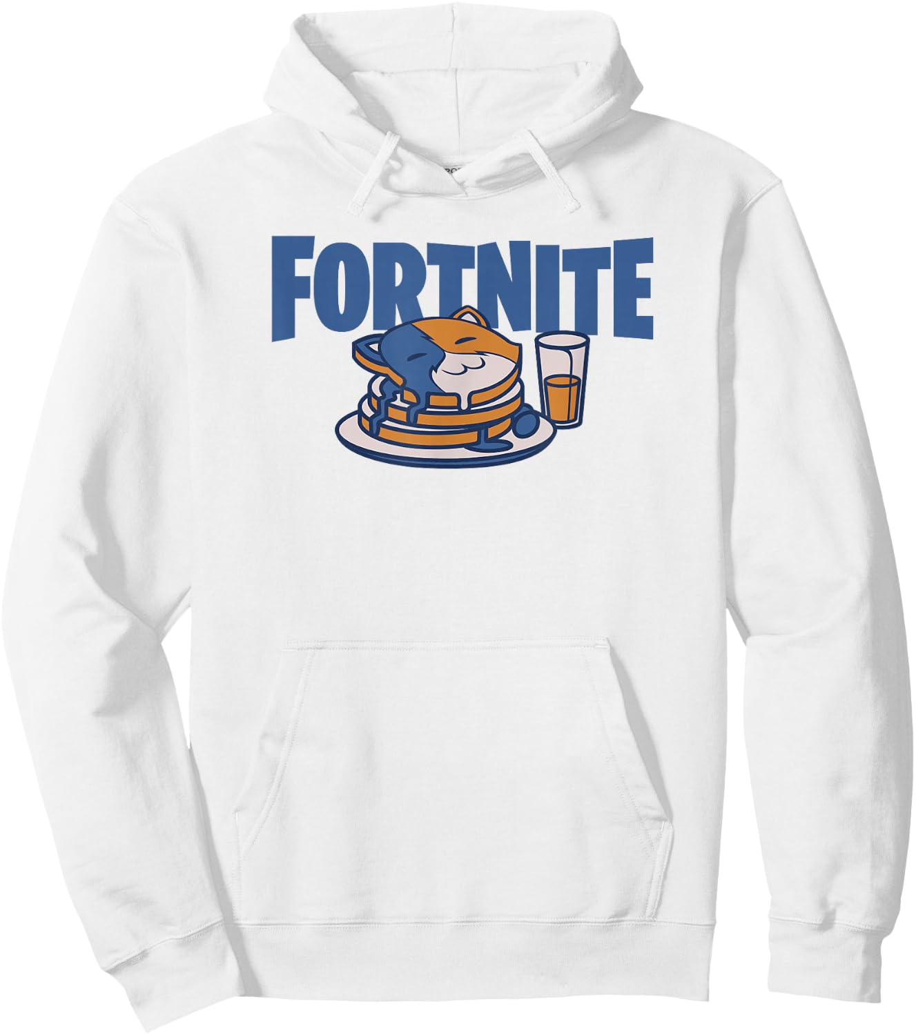 Fortnite Cat Pancakes Hoodie - Hoodie | White