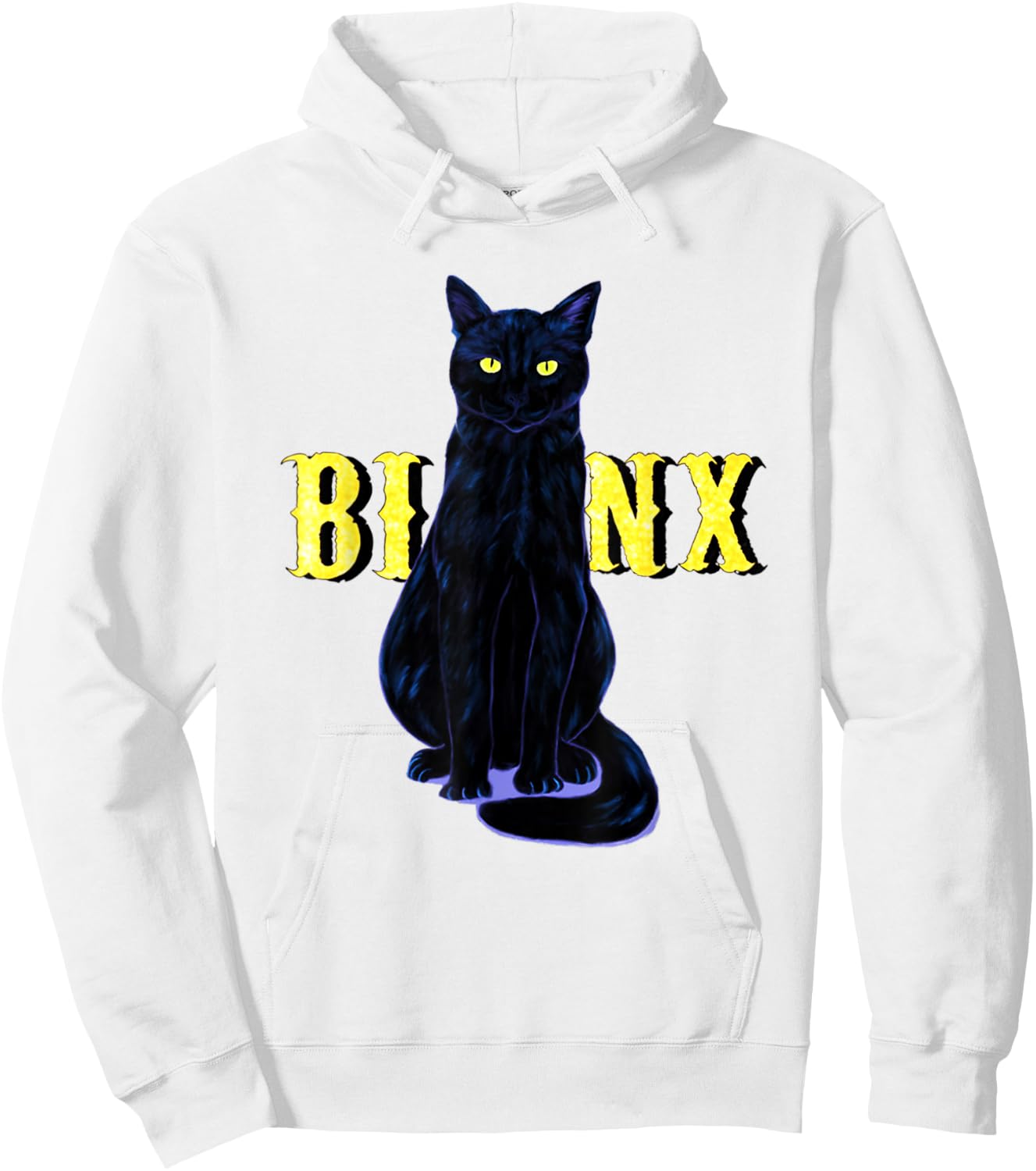 Black Cat Binx Halloween Gifts Party Hoodie - Hoodie | White