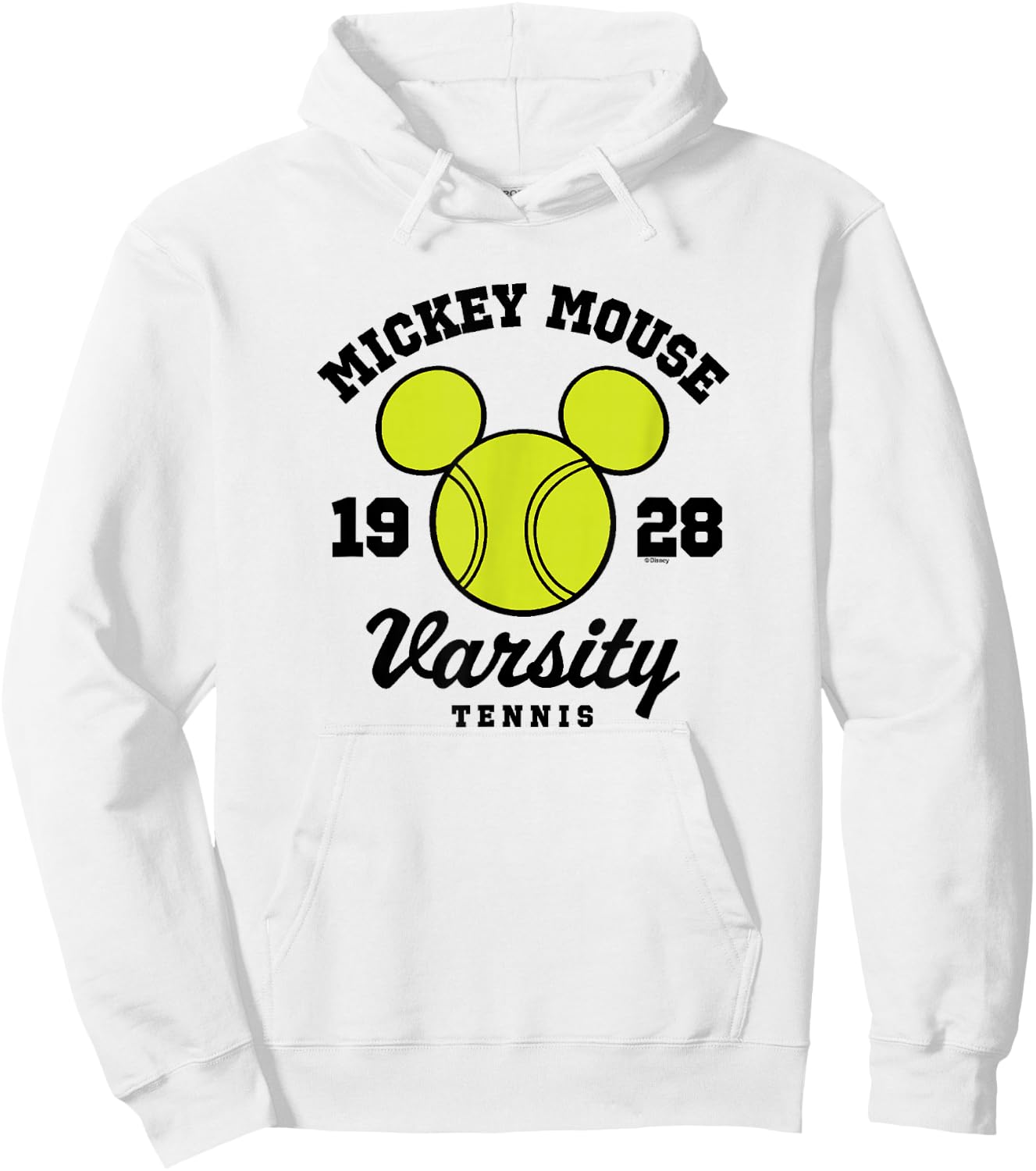 Disney - Mickey Varsity Tennis 1928 Hoodie - Hoodie | White