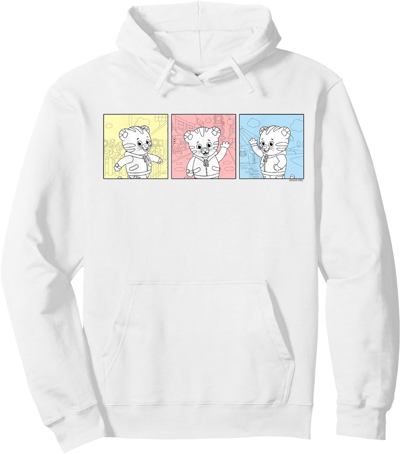 Daniel Tiger's Neighborhood: Daniel's Comic Book Hoodie - Hoodie | White